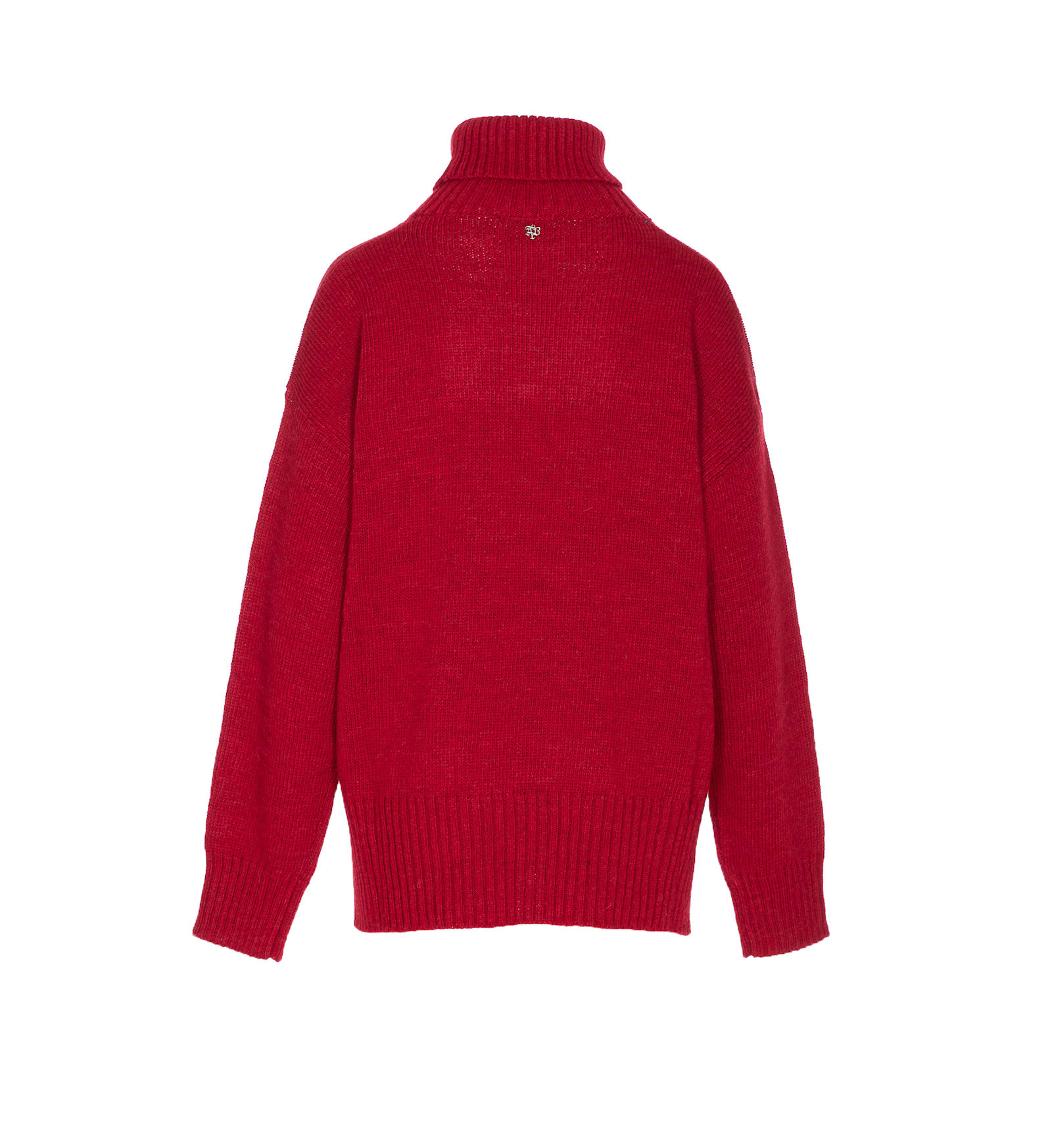 Aniye By High Collar Long Sleeve Sweater In Red