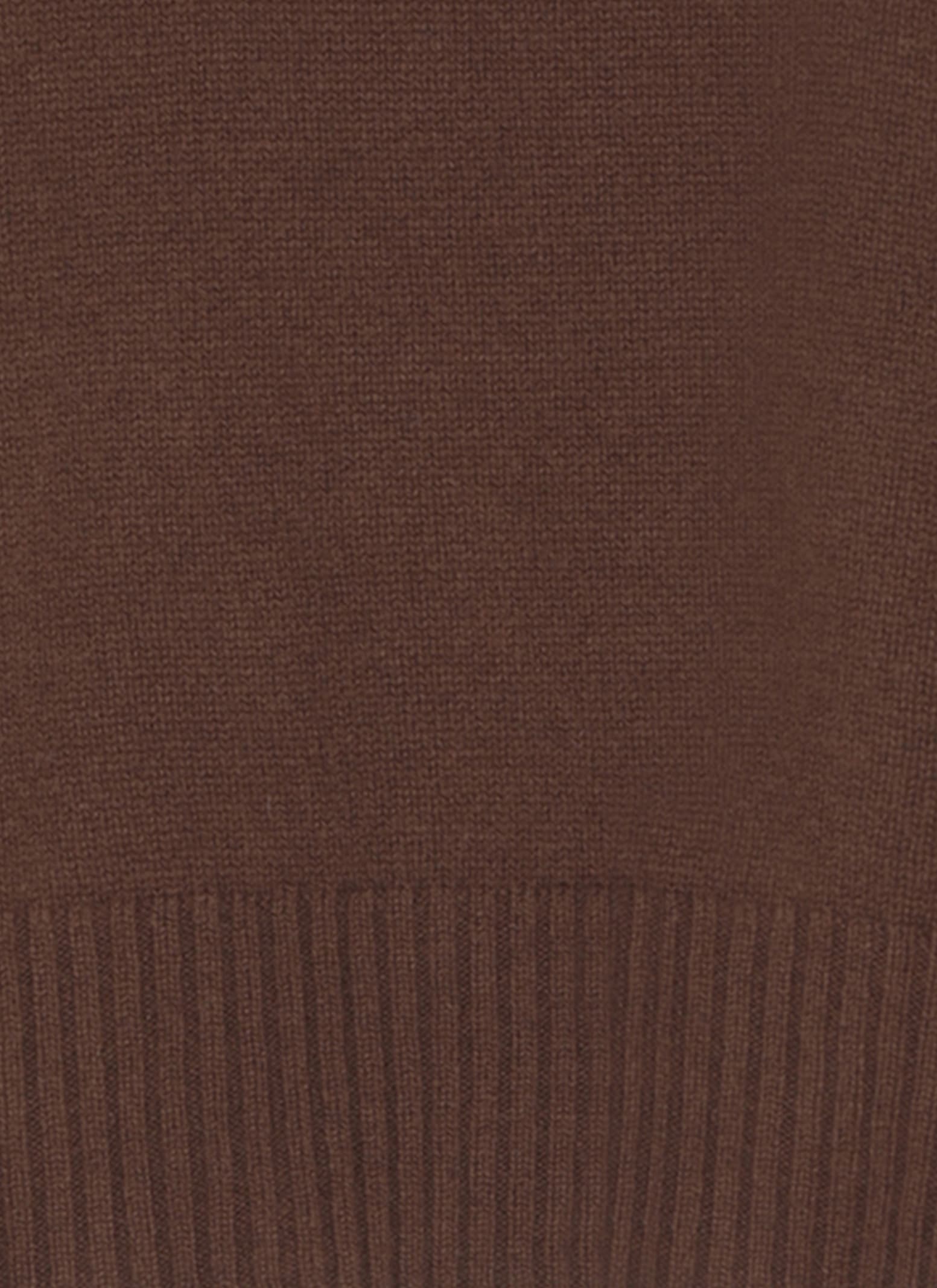 Shop Kangra Wool And Cashmere Sweater In Brown