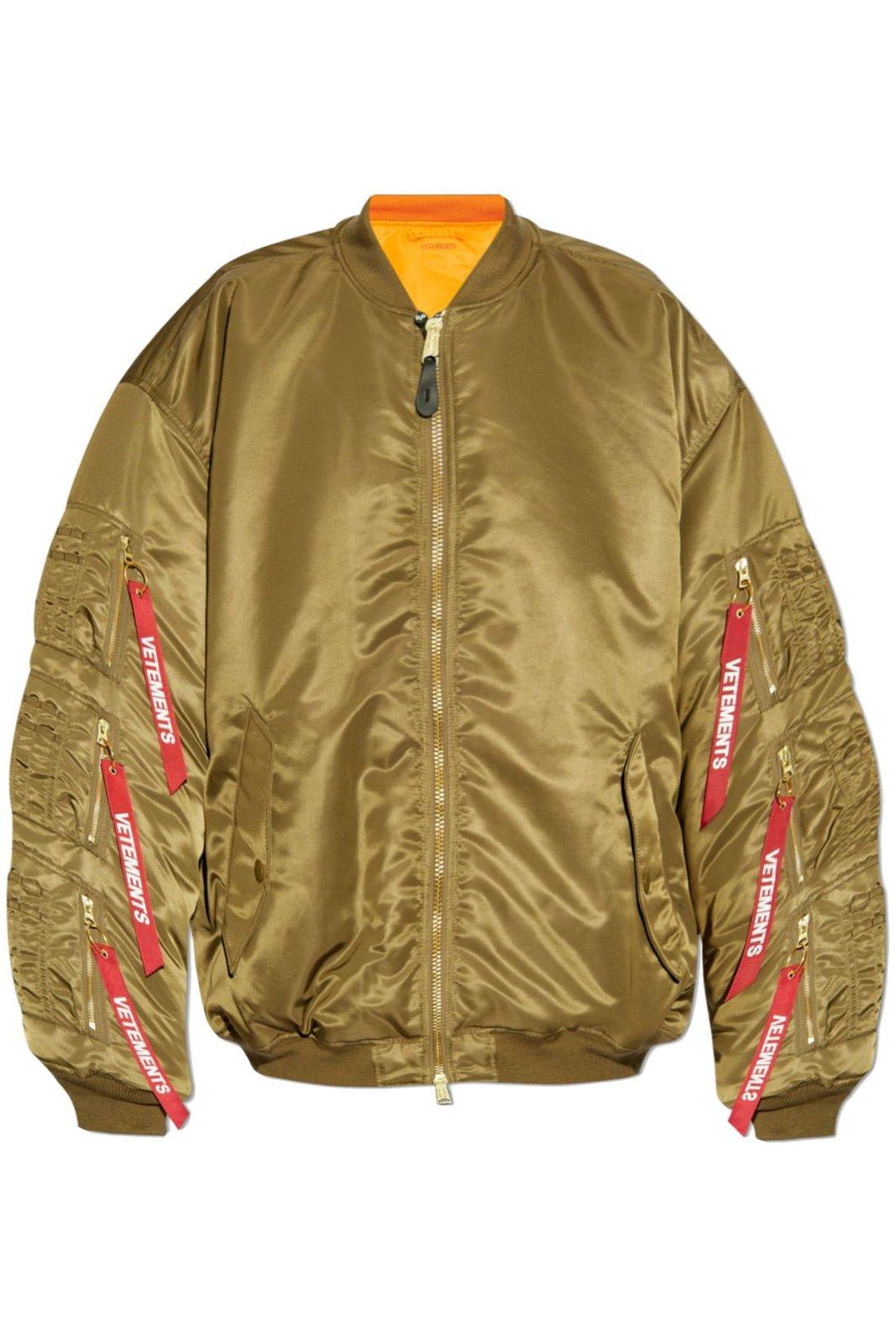 Keyring Attachment Cargo Bomber Jacket