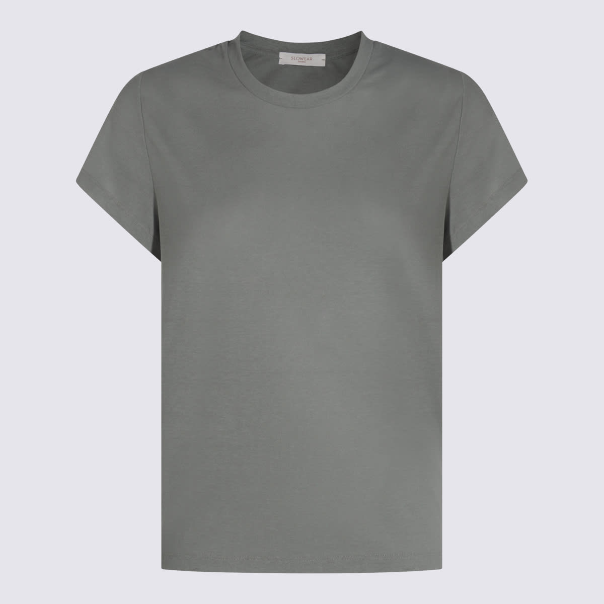 Grey Cotton T-shirt