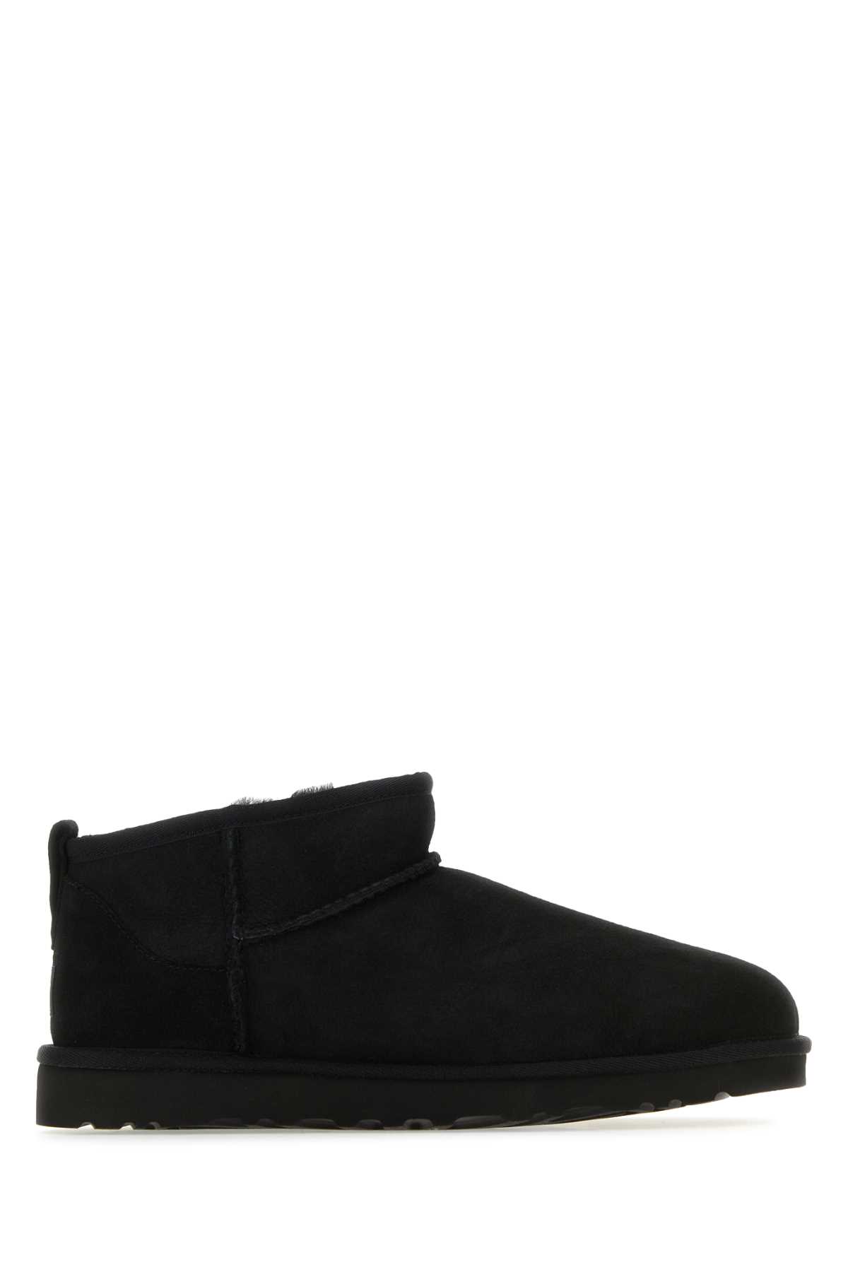 Black Suede Classic Ultra Mini Ankle Boots