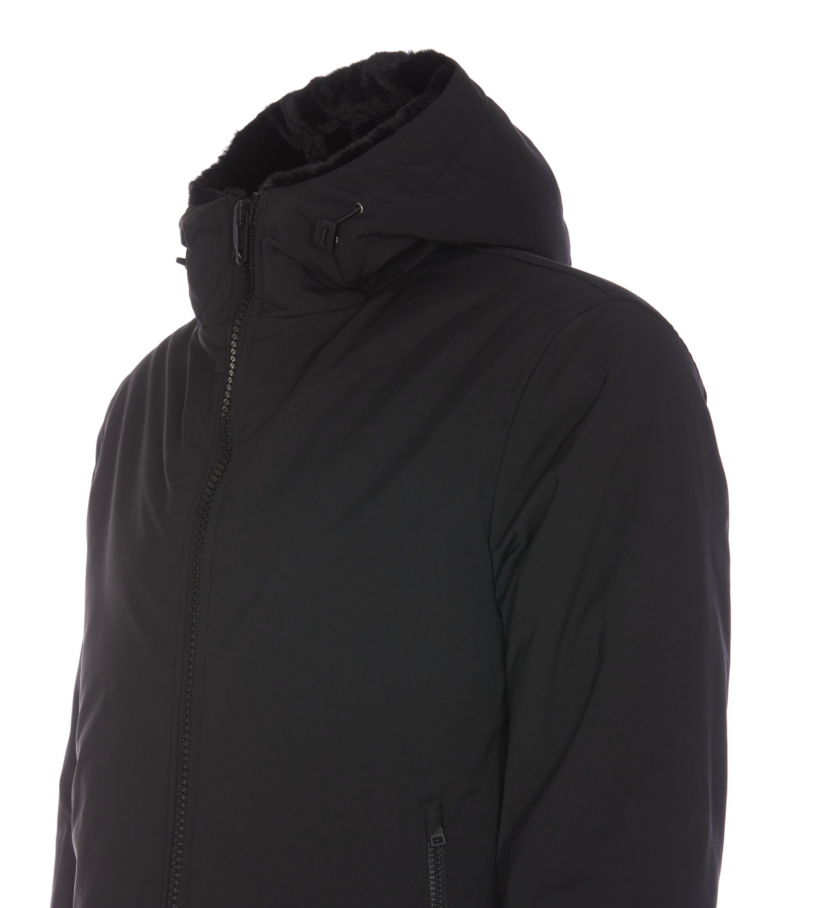 Shop Herno Keystone Parka In Black