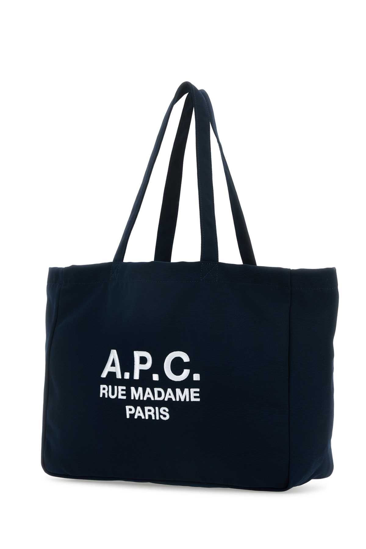 Apc Diane Rue Madame Shopping Bag In Darknavy