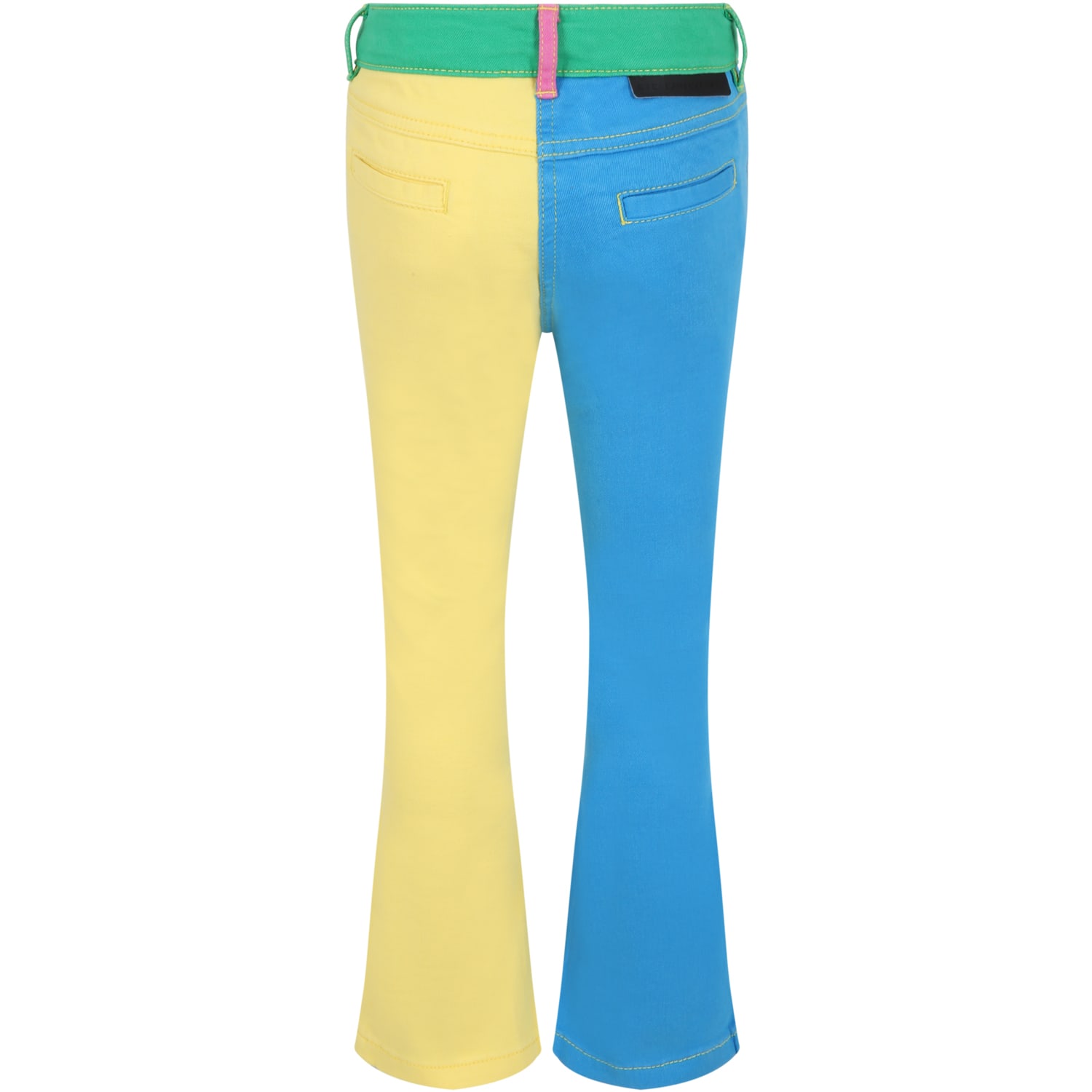 Shop Stella Mccartney Multicolor Jeans For Girl