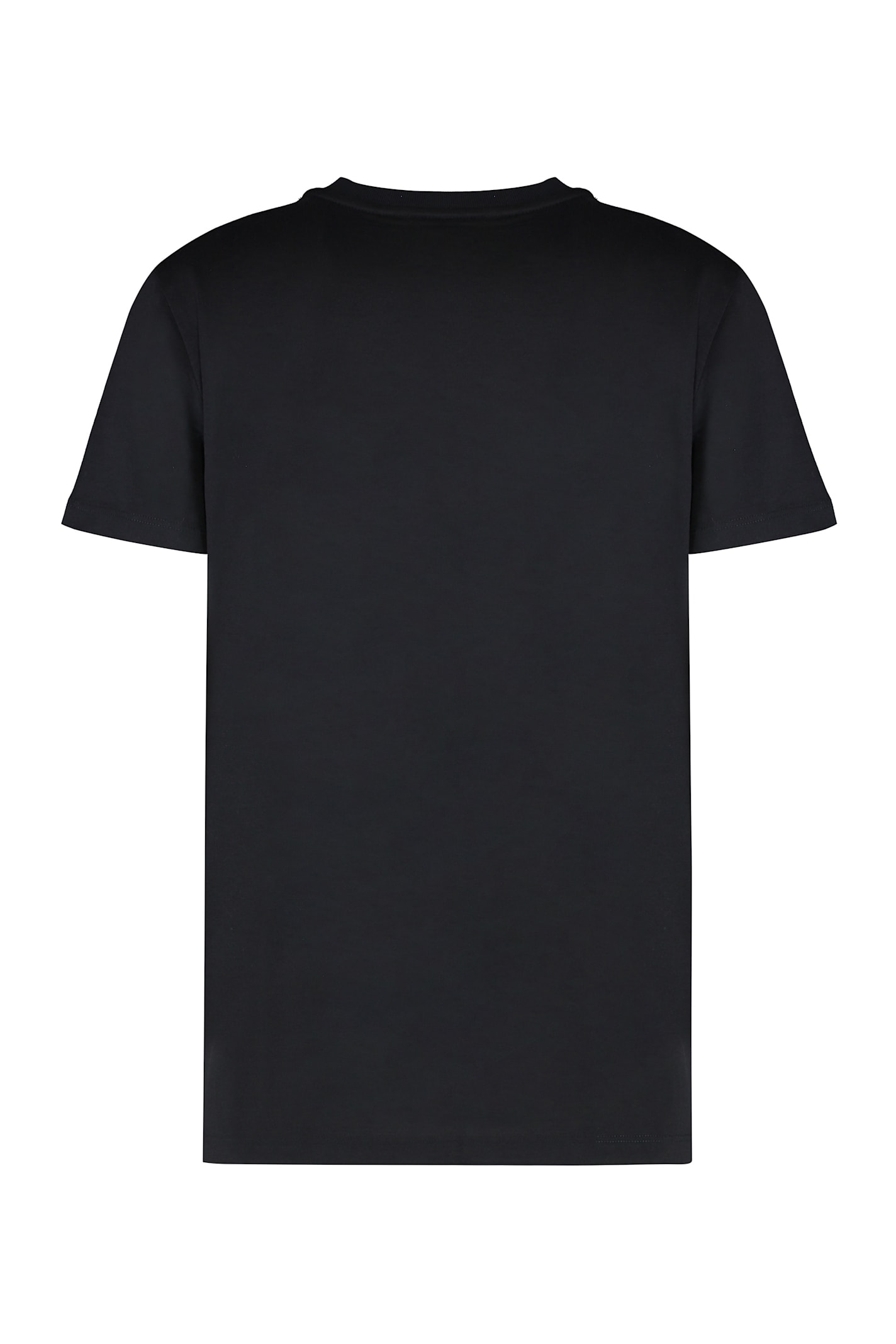 Max Mara T-shirt In Cotton Jersey In Black