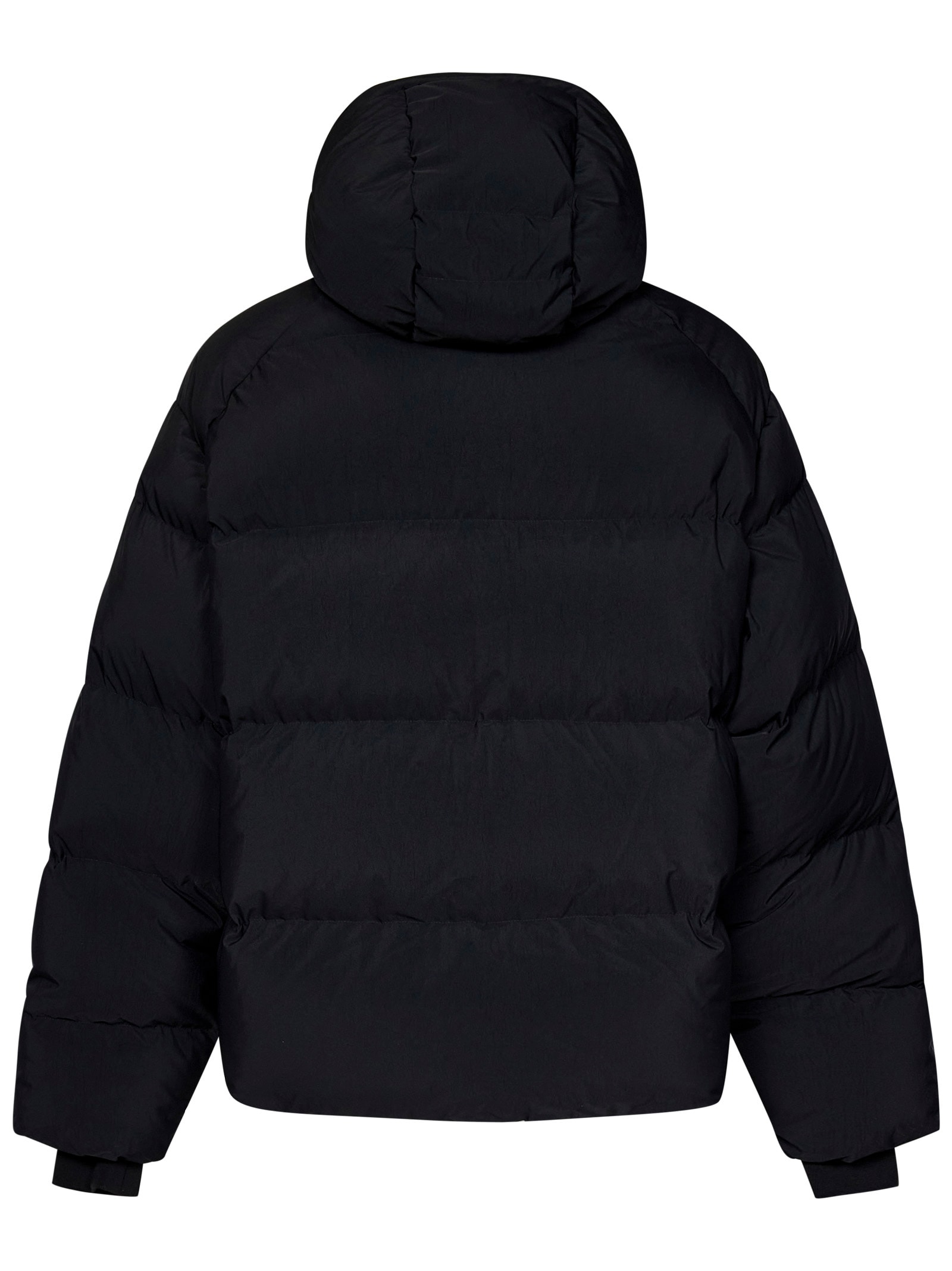 Shop Y-3 Down Jacket In Black