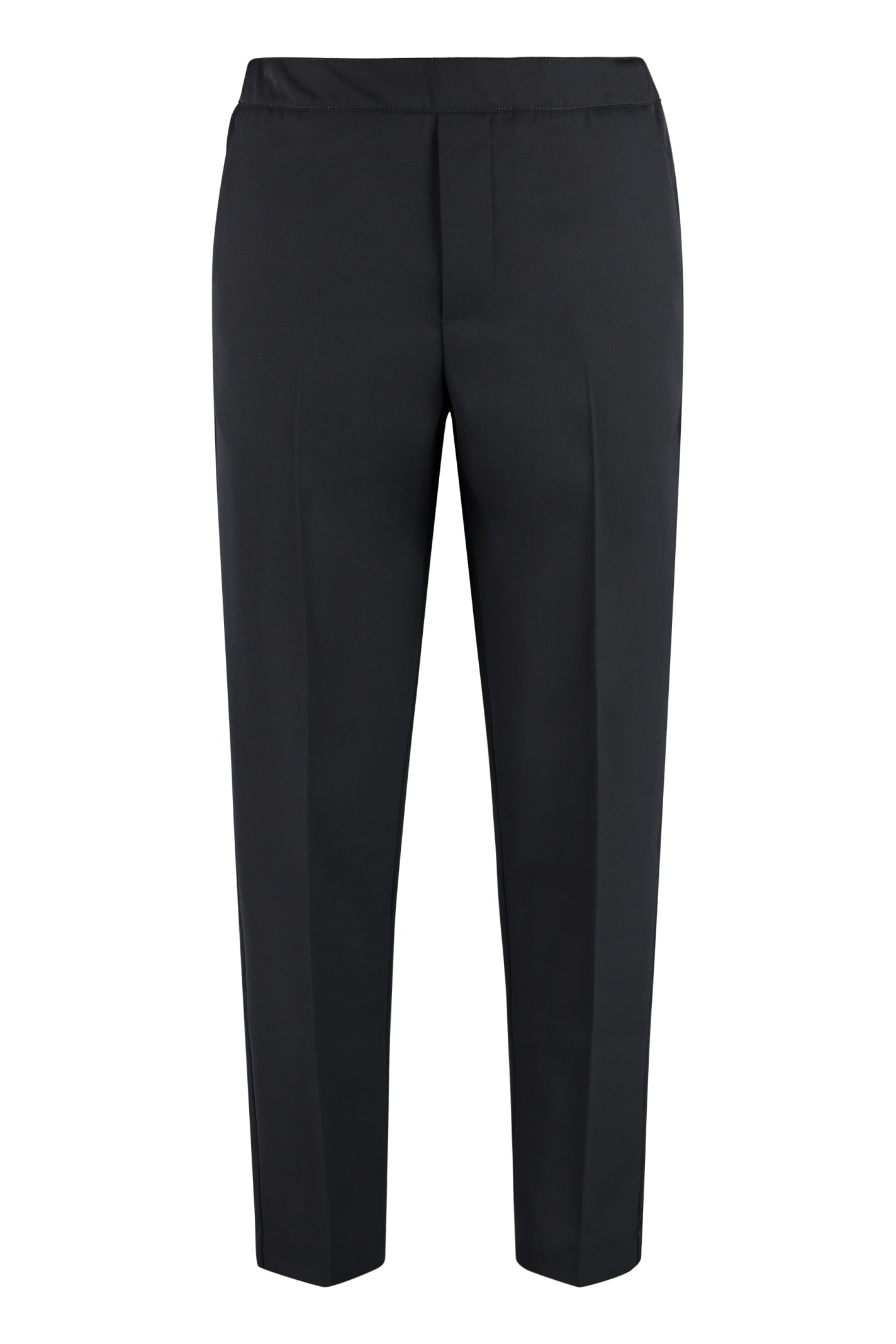 MAISON KITSUNÉ CITY STRAIGHT-LEG TROUSERS