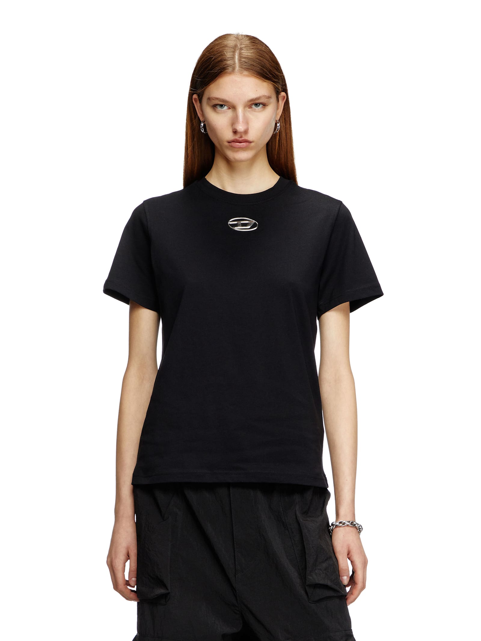 Diesel T-shirt And Polo Shirt In Black