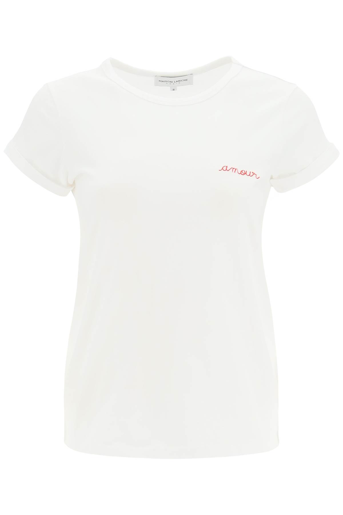 Poitou T-shirt With Amour Embroidery