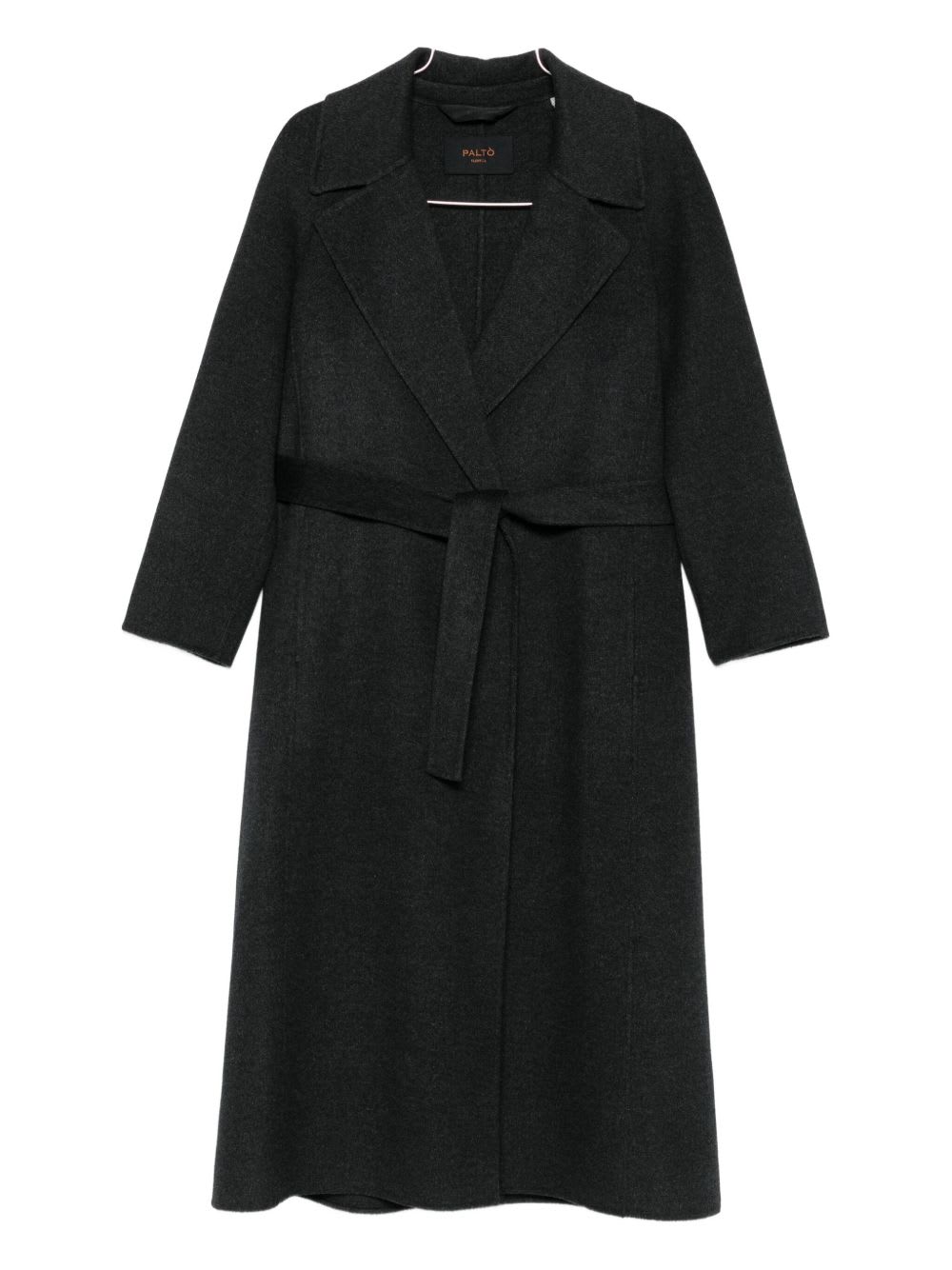Paltò Paola Wool Coat In Black
