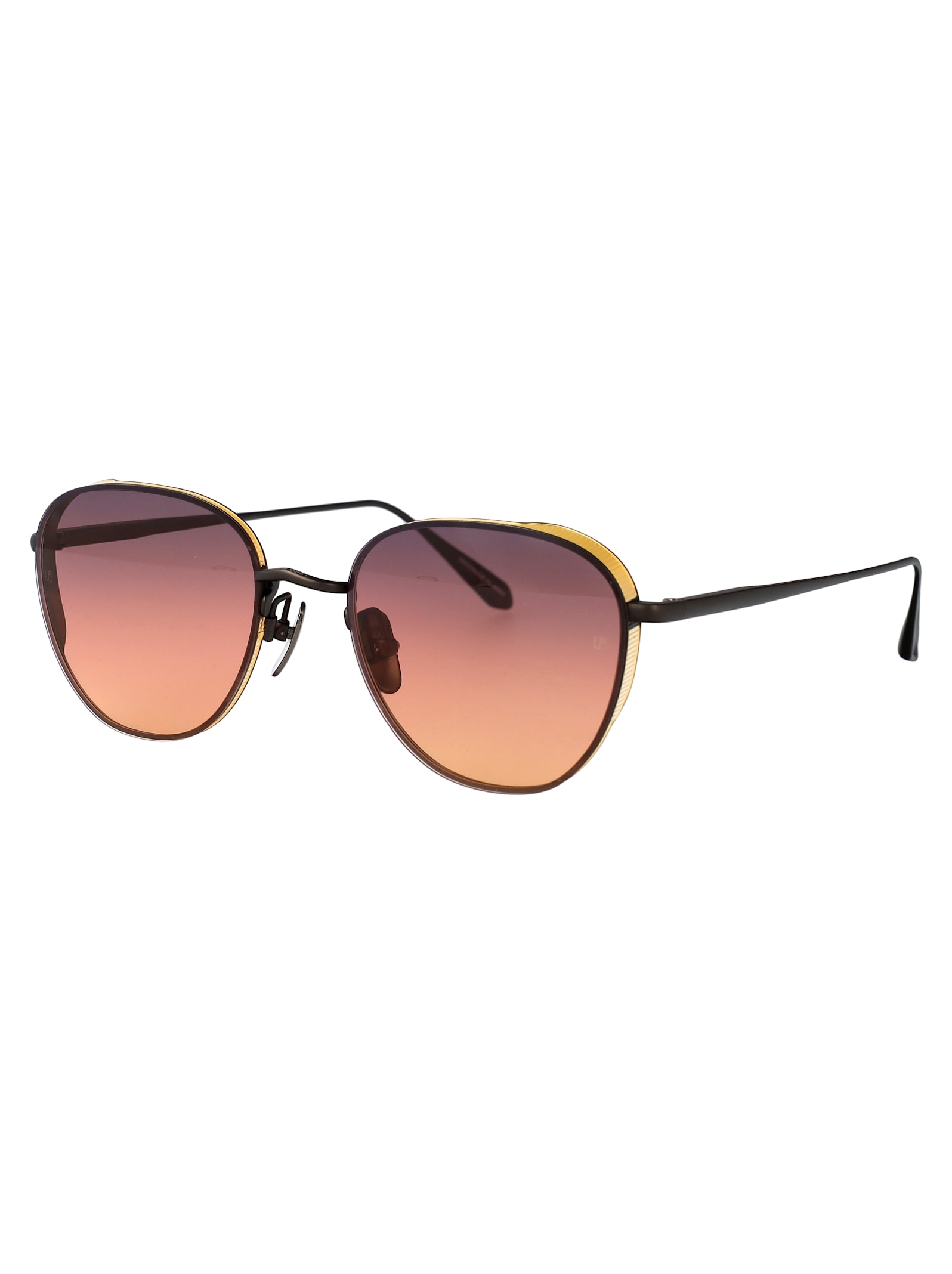 Linda Farrow Hardy Sunglasses In Pink