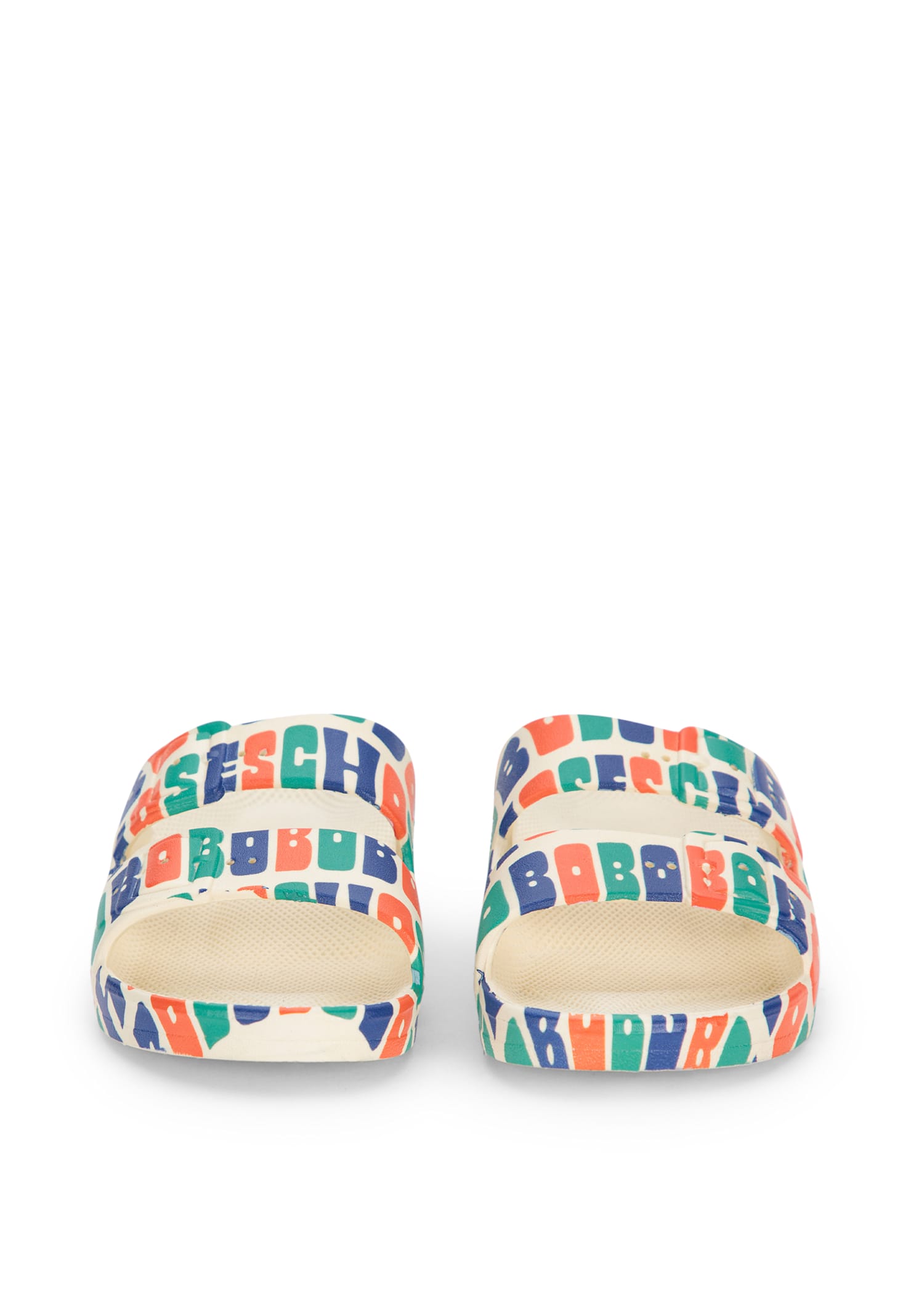 Bobo Choses Multicolor Slippers For Kids With Logo In Multicolor