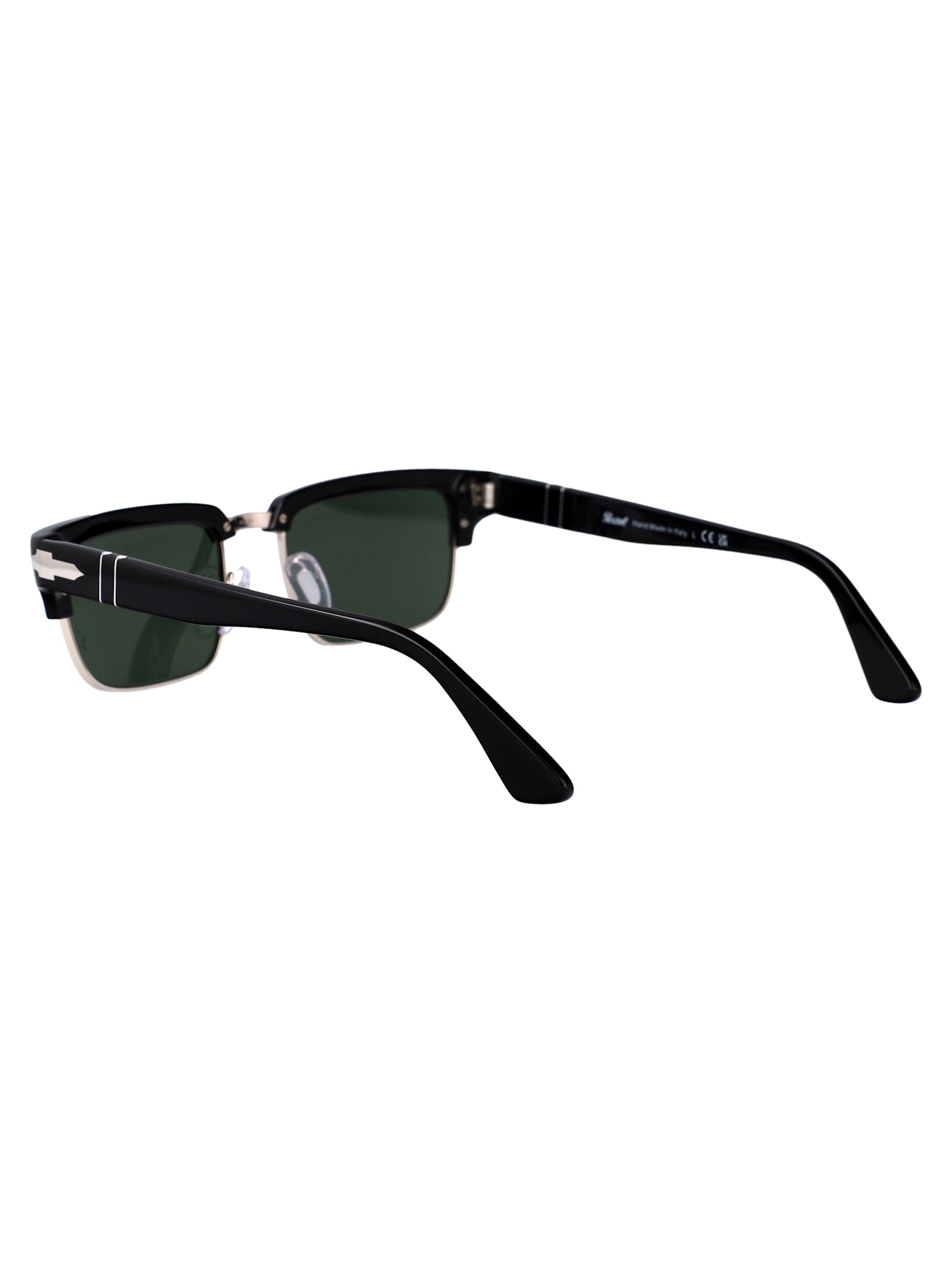 Shop Persol 0po3354s Sunglasses In 95/31 Black/silver