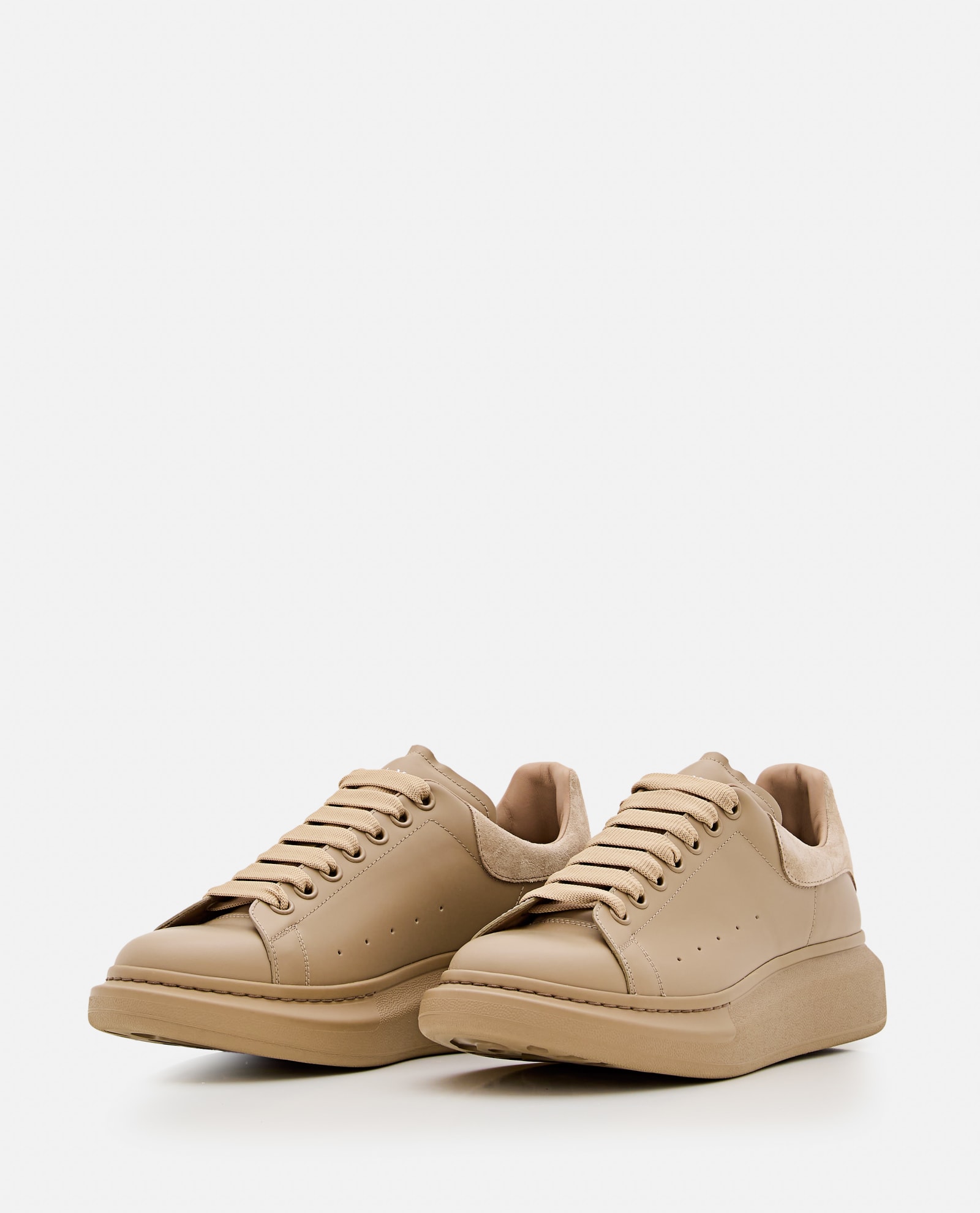 Shop Alexander Mcqueen Sneaker Leath S.rubb In Brown