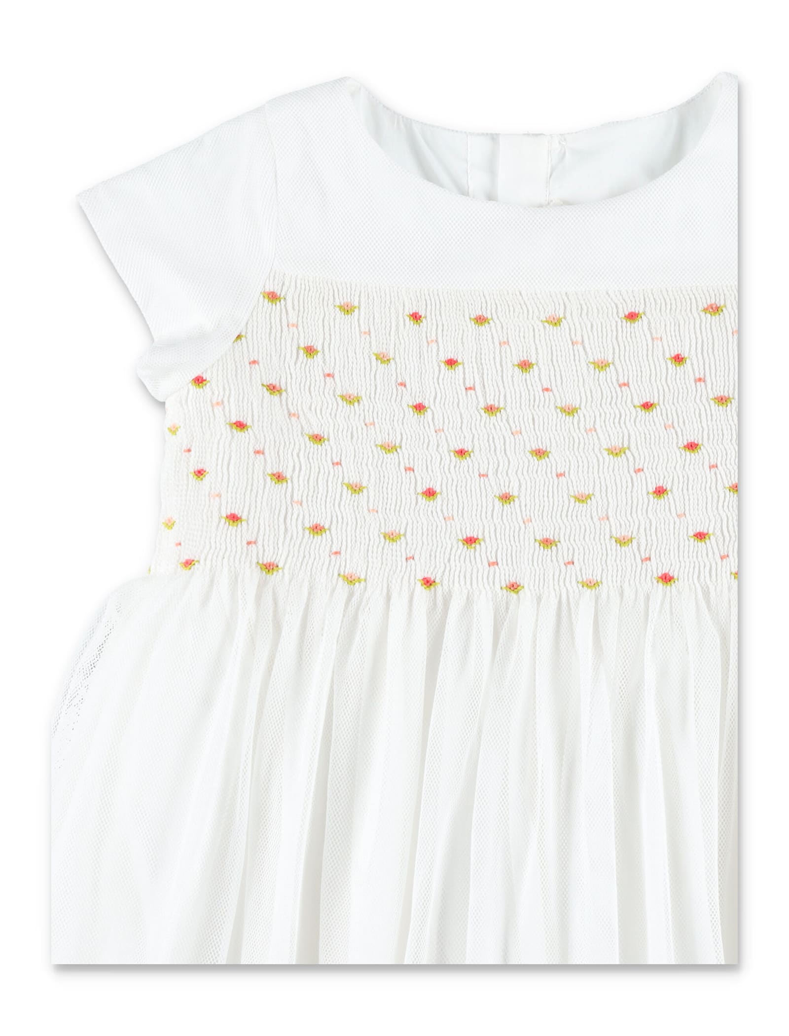 Bonpoint Kid - Duchesse Dress In White
