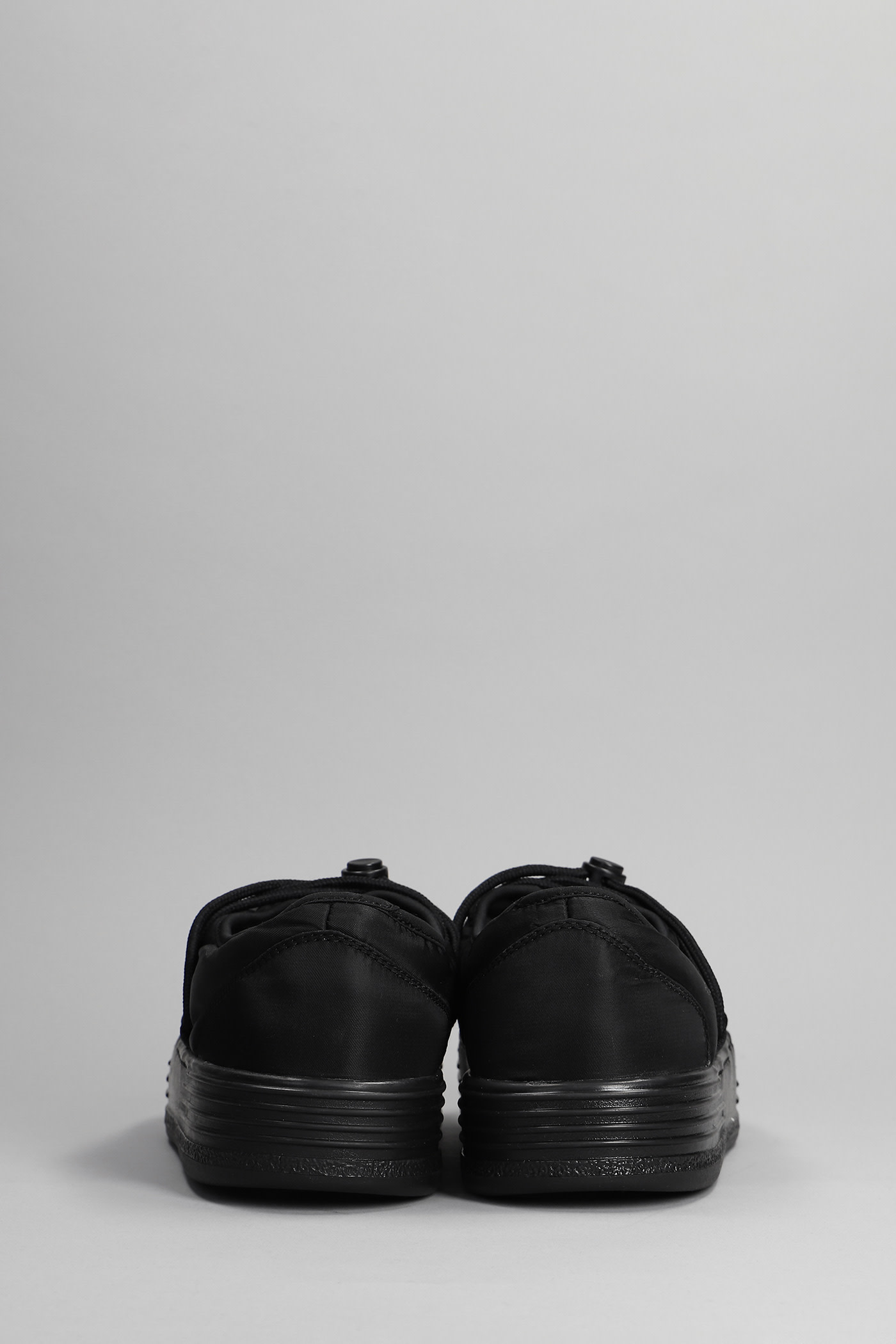 Shop Palm Angels Sneakers In Black Polyester