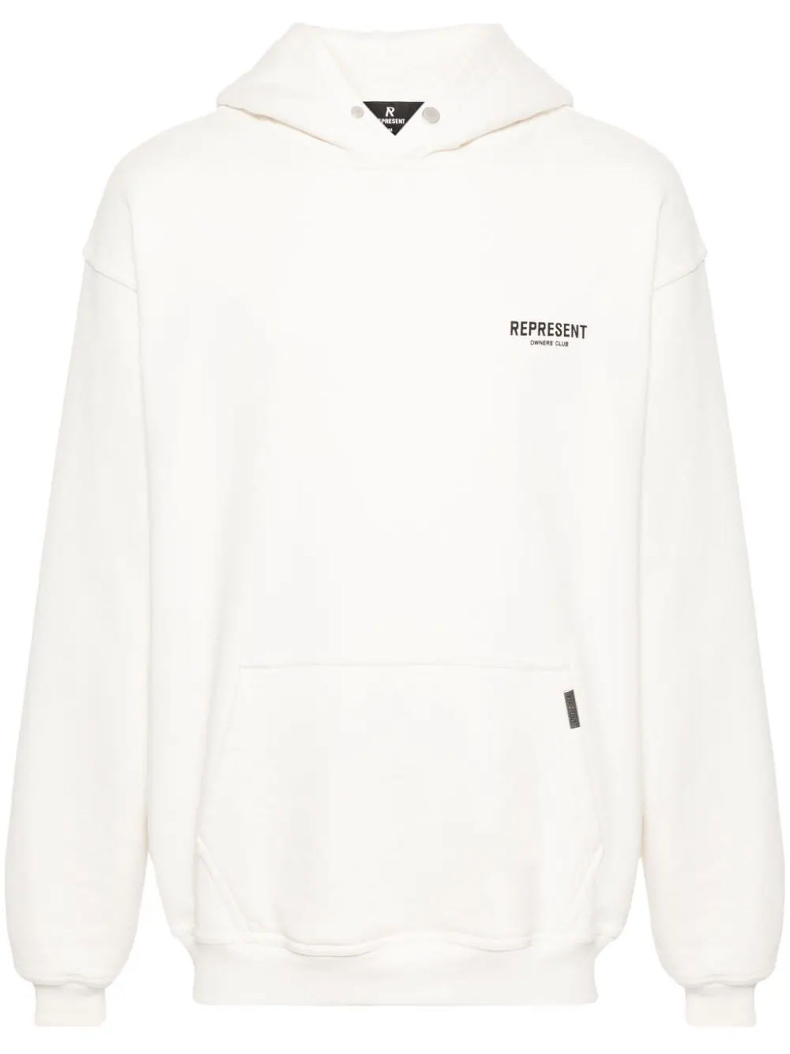 Shop Represent Sweaters White In Bianco