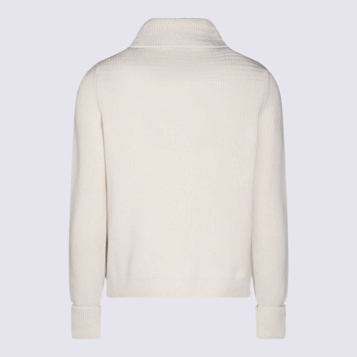 Shop Tom Ford White Wool Knitwear