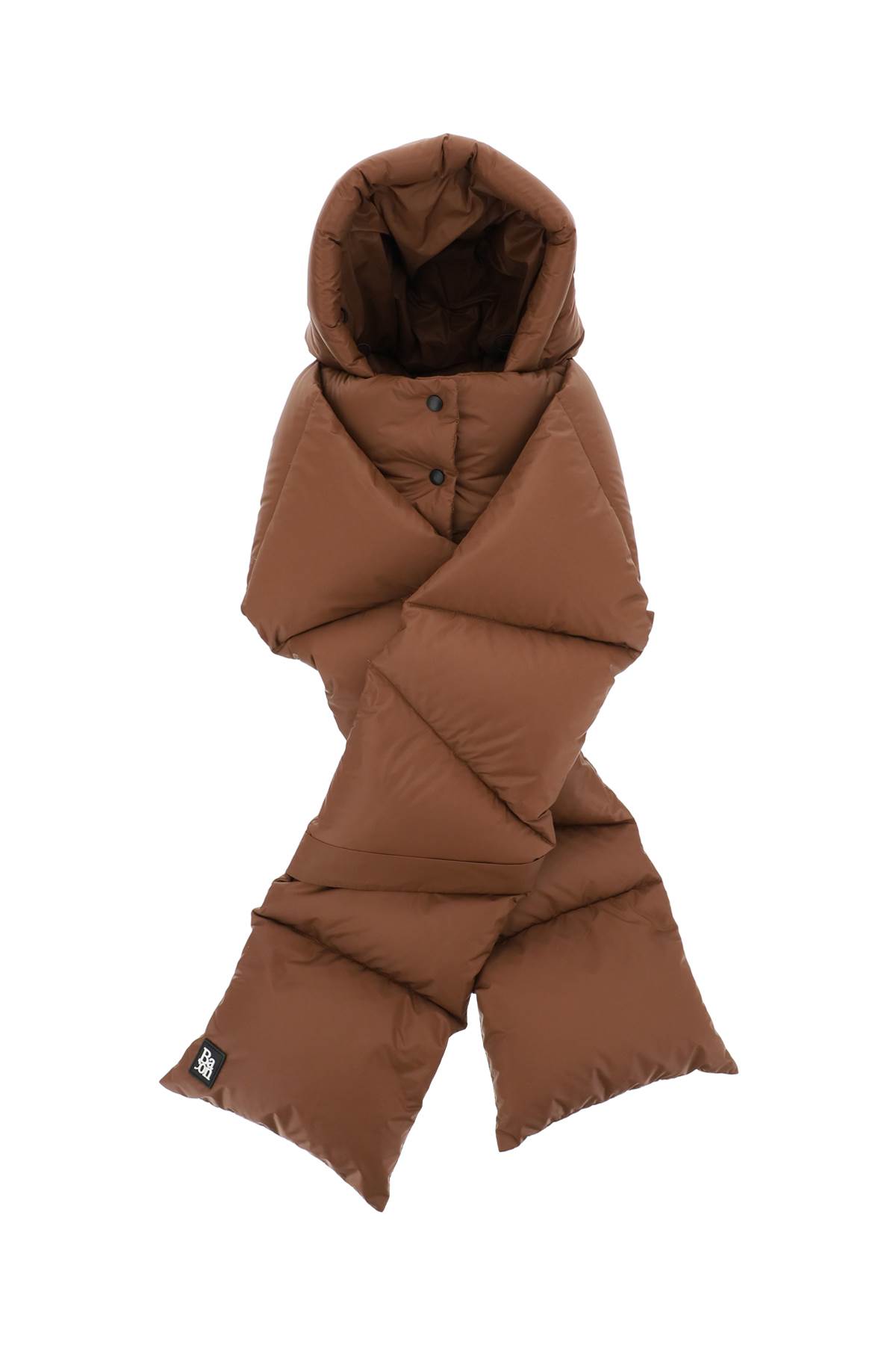 Bacon Padded Hoodie Scarf