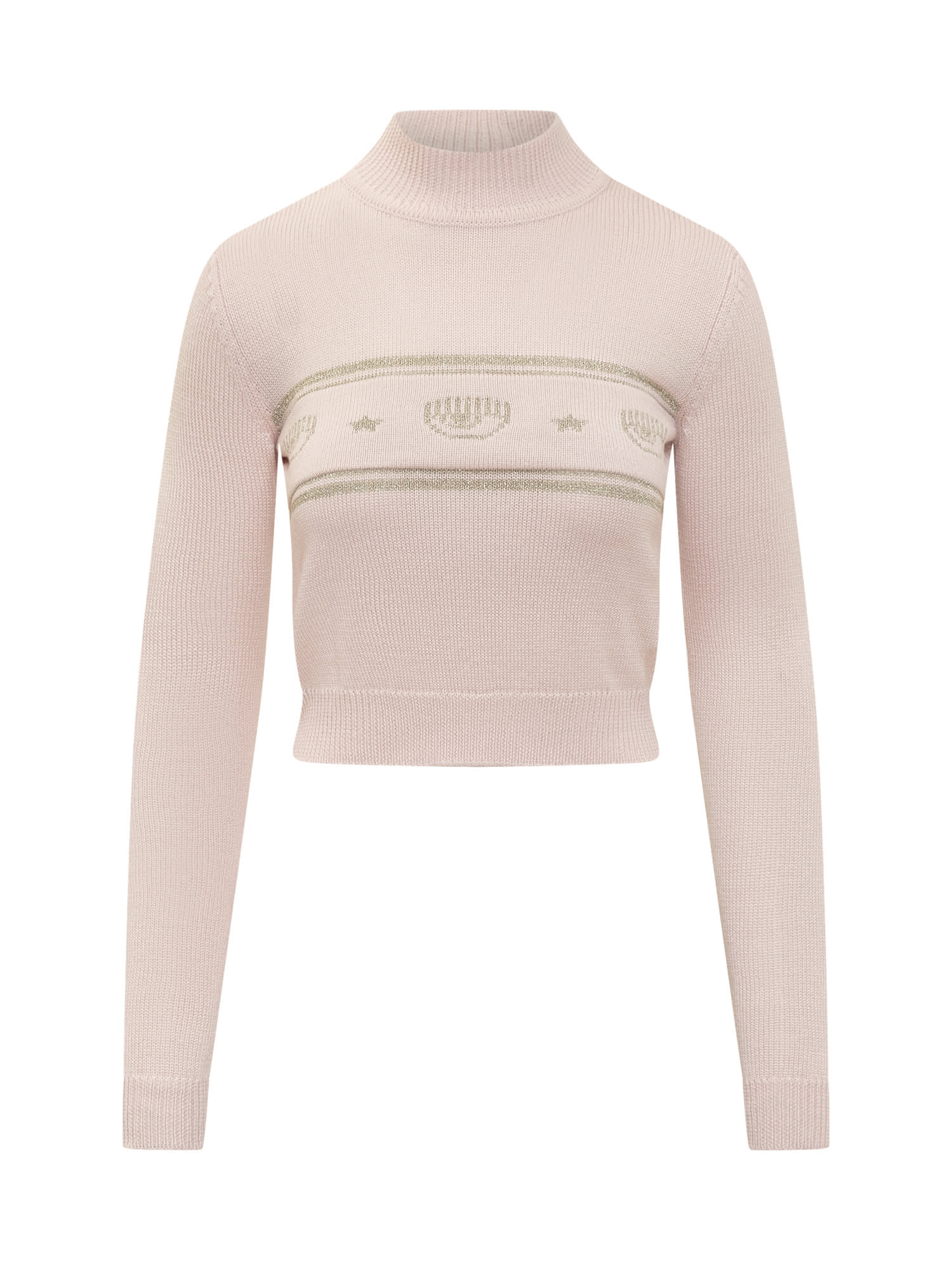 Shop Chiara Ferragni Eye Sweater In Fairy Tale