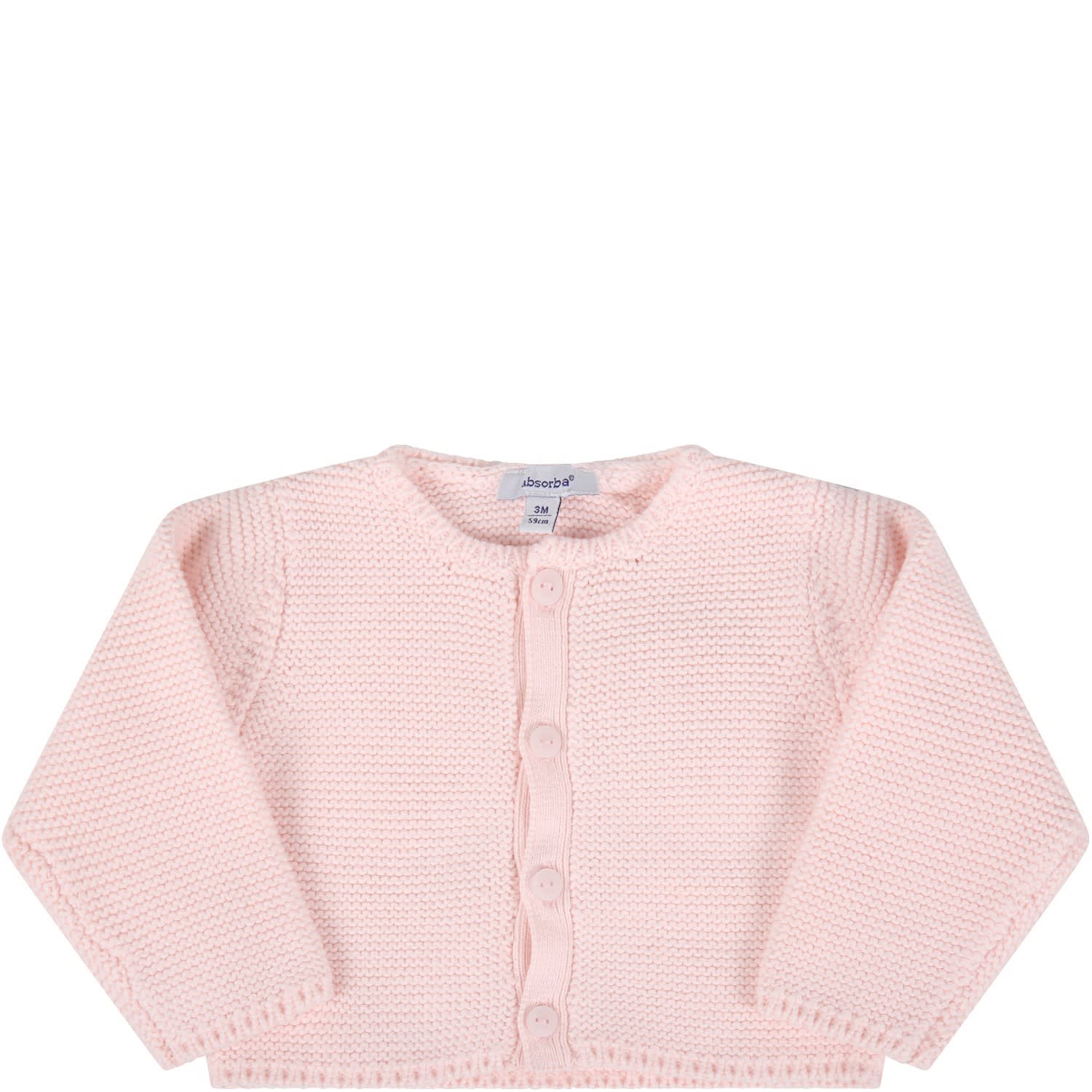 Absorba Pink Cardigan For Babygirl