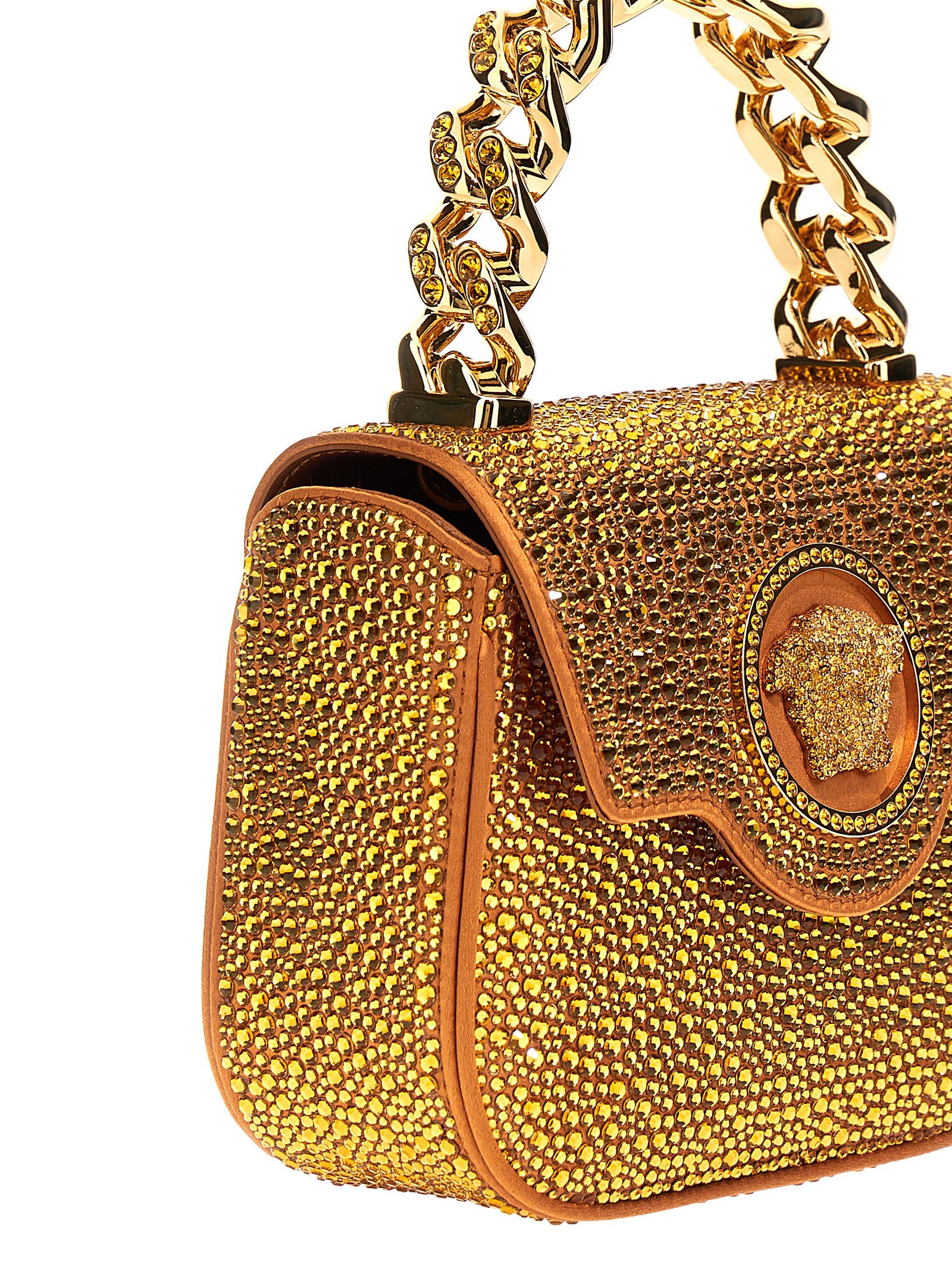 Versace Palazzo Medusa Shoulder Bag, $950, farfetch.com