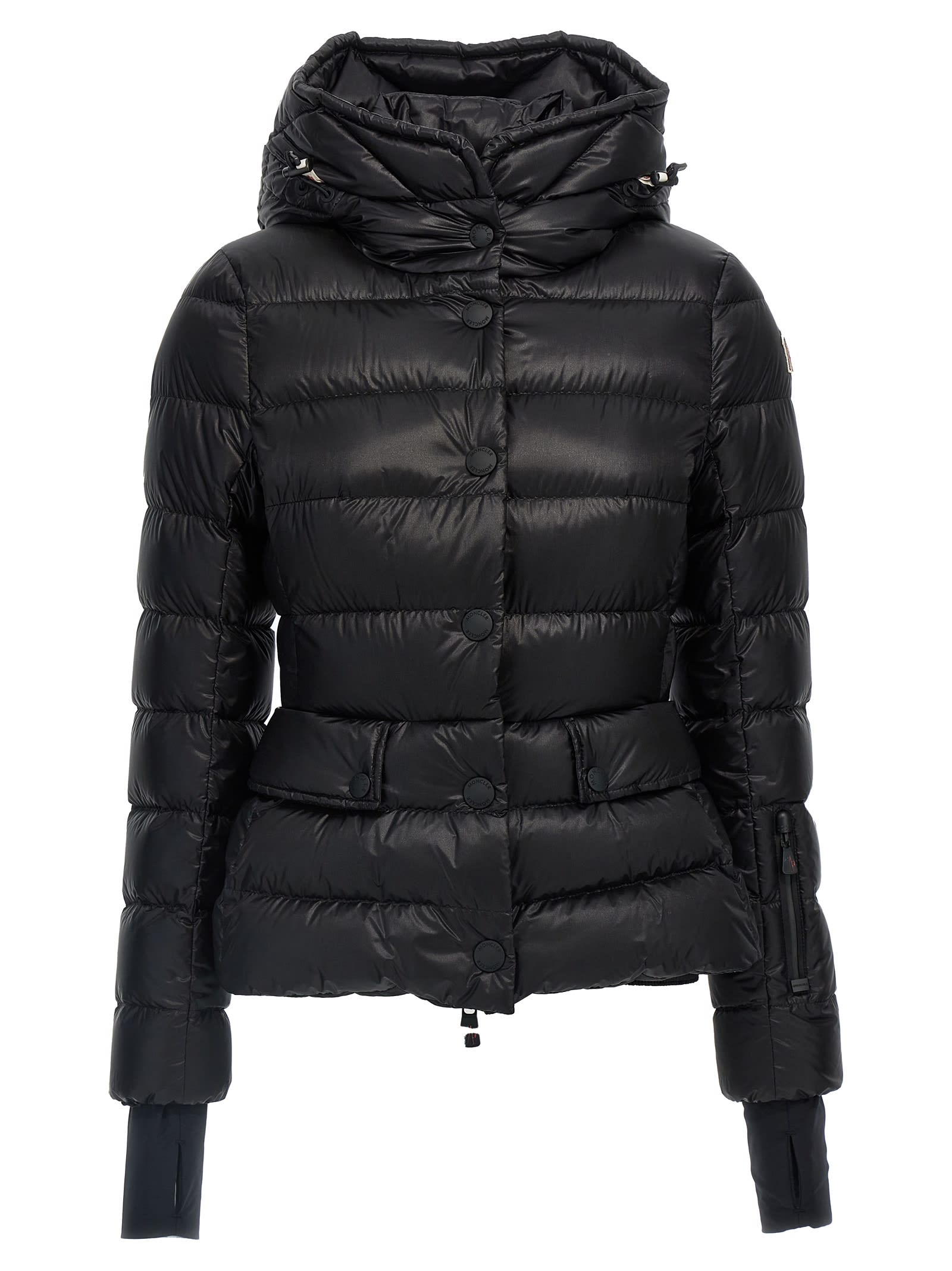 Shop Moncler Armoniques Down Jacket In Black