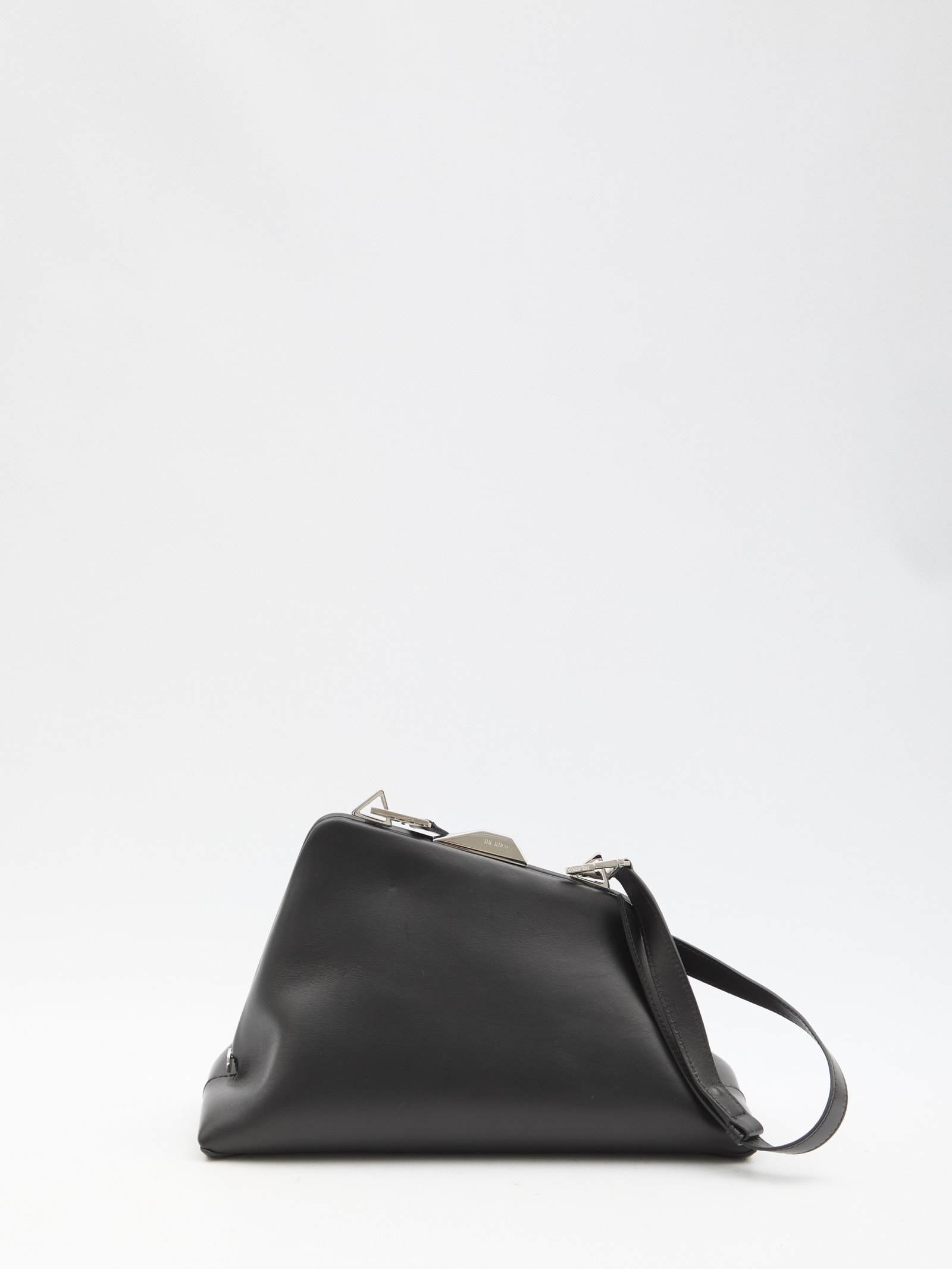 Shop Attico Day Off Shoulder Bag In Black