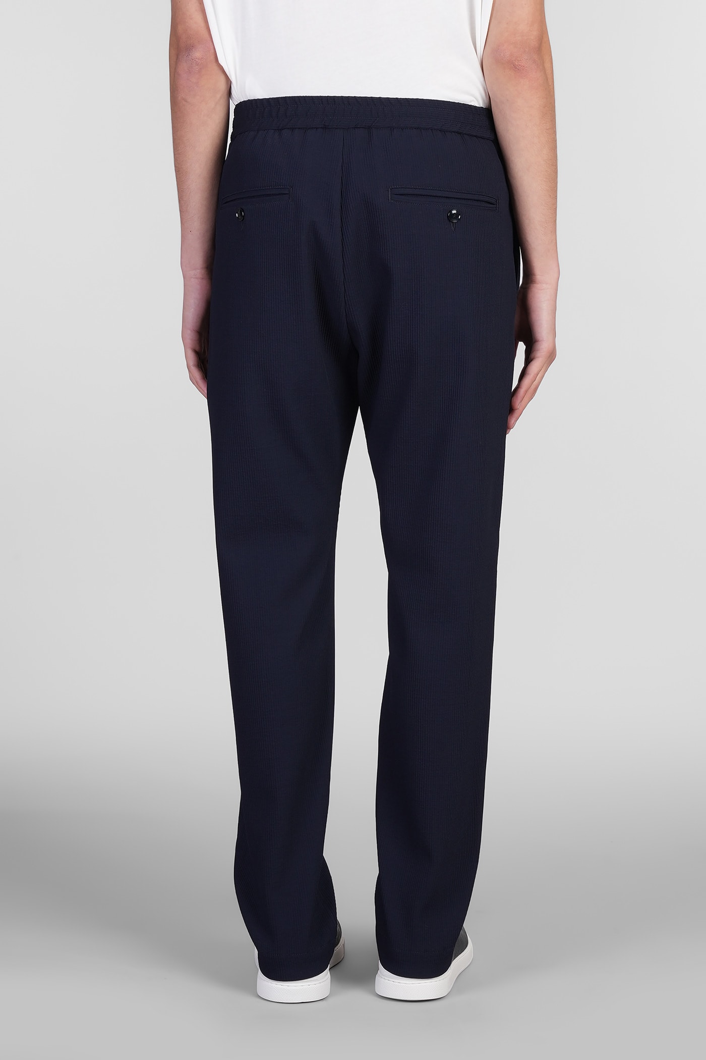 BARENA VENEZIA RIOBARBO PANTS IN BLUE WOOL