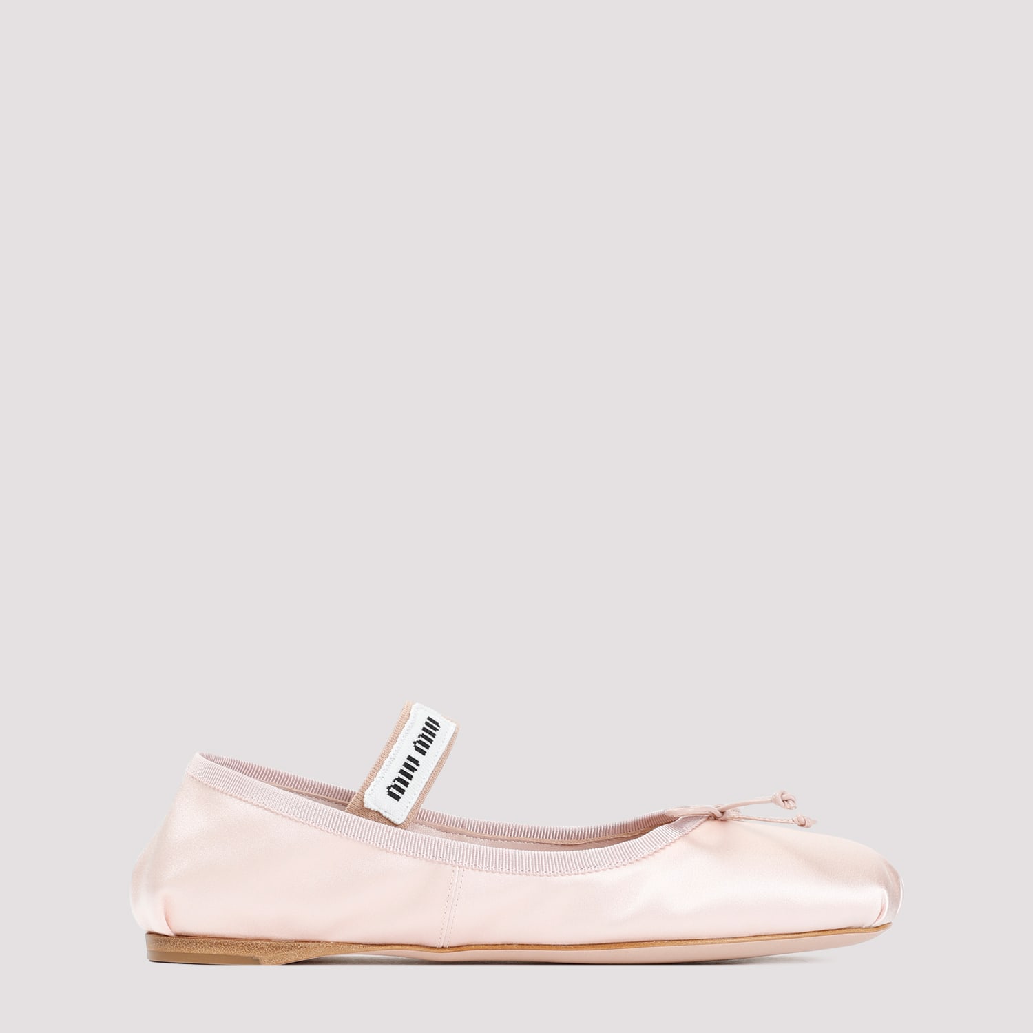 Light Pink Satin Ballerinas