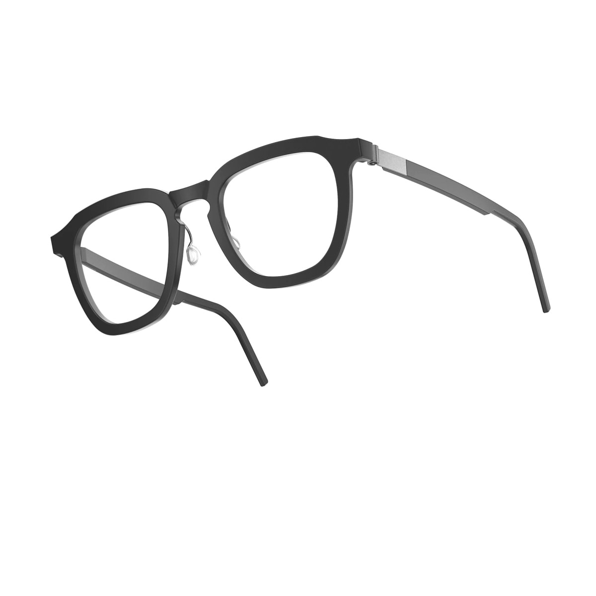 Shop Lindberg Acetanium 1263 Ag44 Nero Matte Glasses