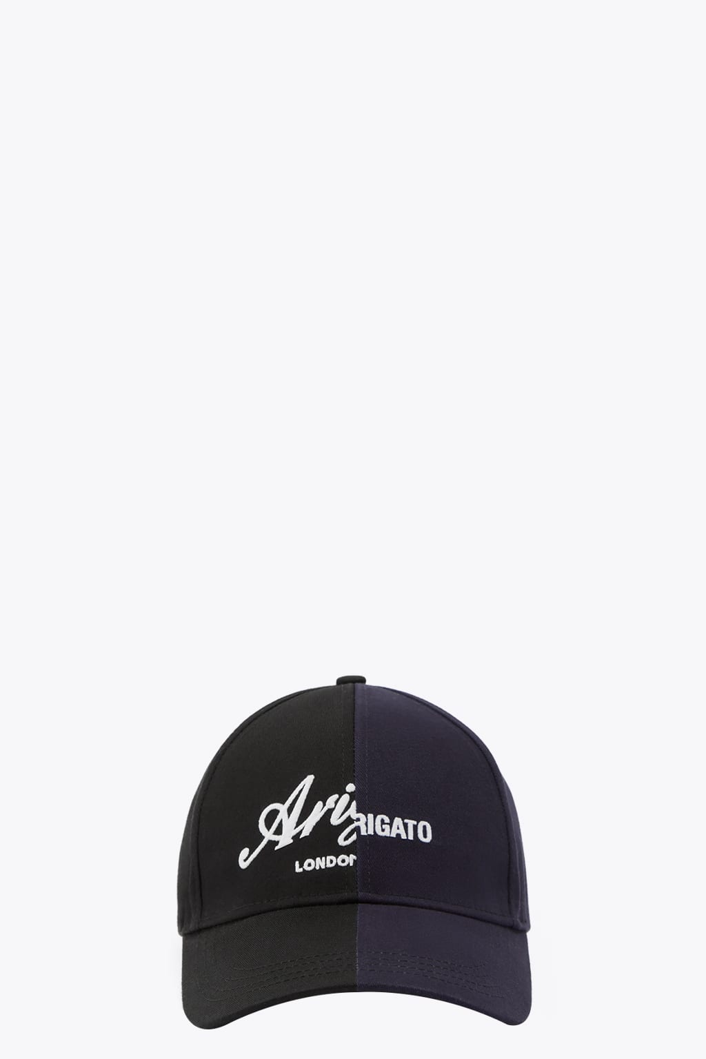 Deconstructed Cap Black and blue cap with logo embroidery - Deconstrucetd cap