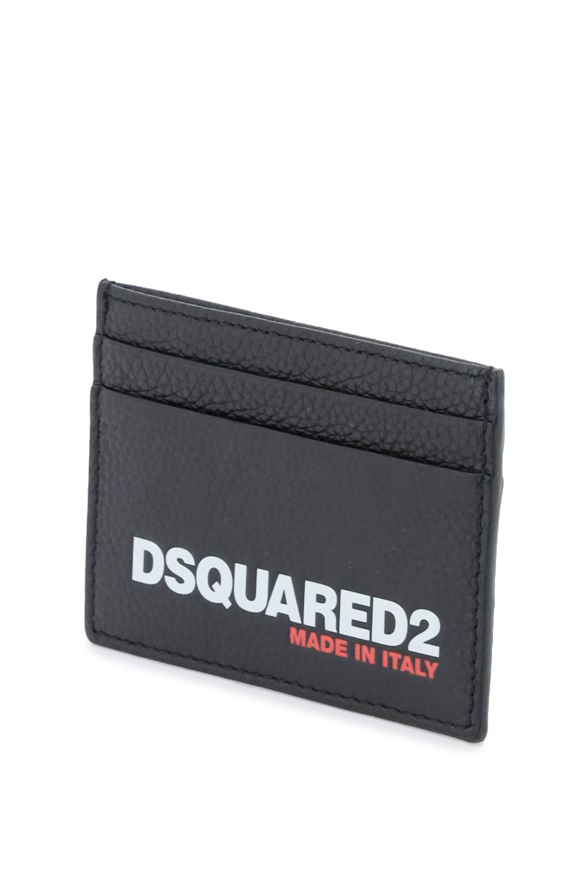 Shop Dsquared2 Logo Bob Cardholder In Nero (black)