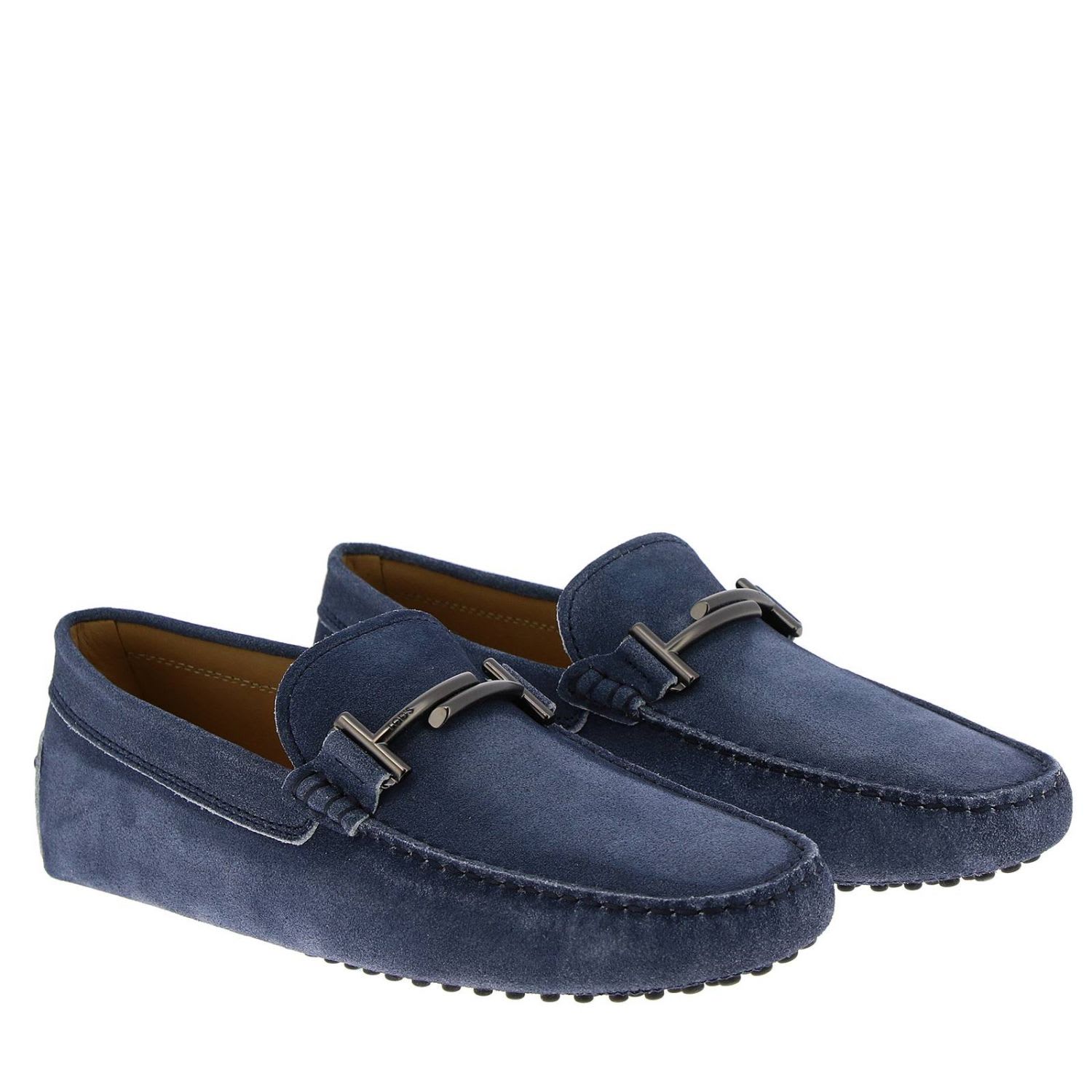 Tod's Tod's Loafers Shoes Men Tod's - gnawed blue - 10800080 | italist