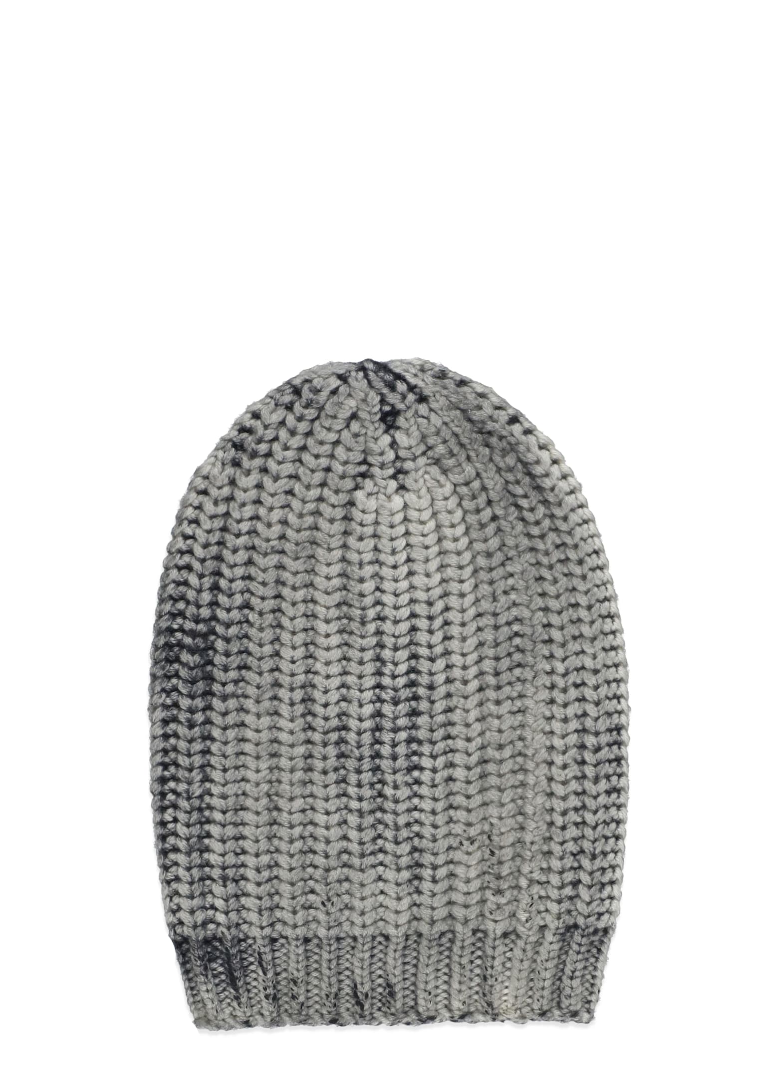 Avant Toi Grey Wool And Cashmere Beanie In Gray