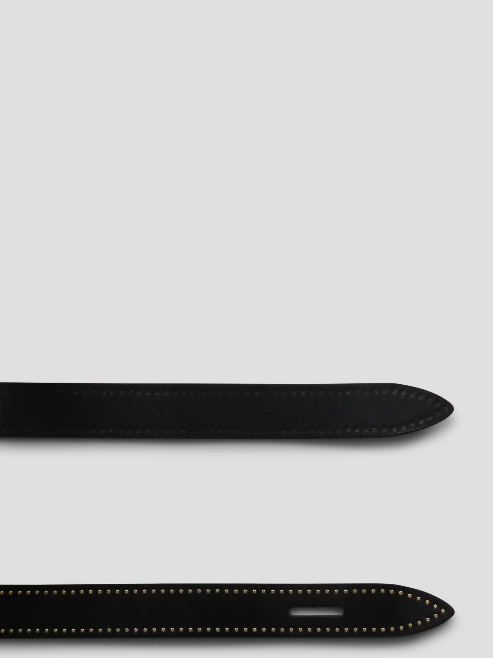 Isabel Marant Lecce Knotted Belt In Black