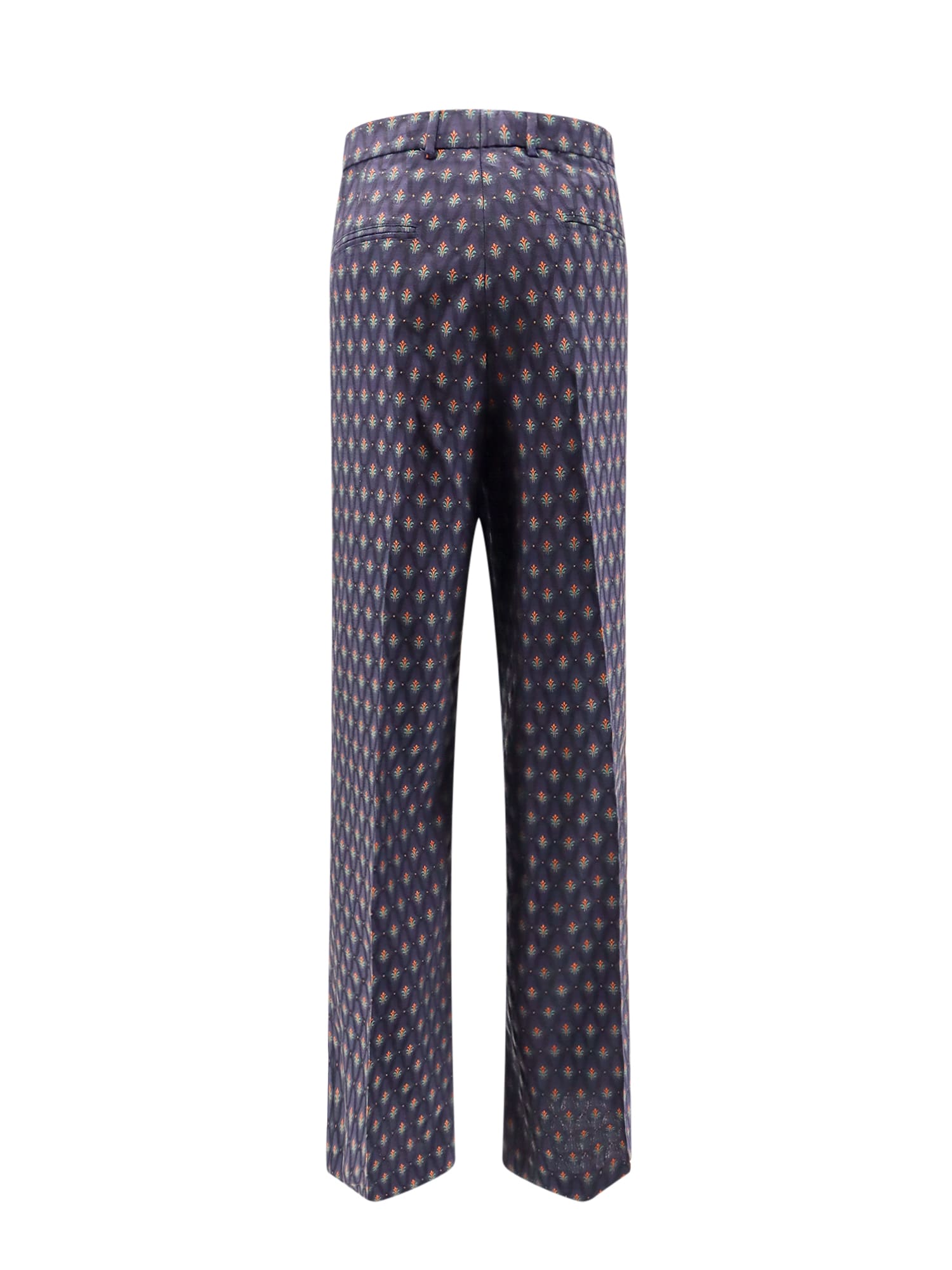 Etro Trouser In Multicolor