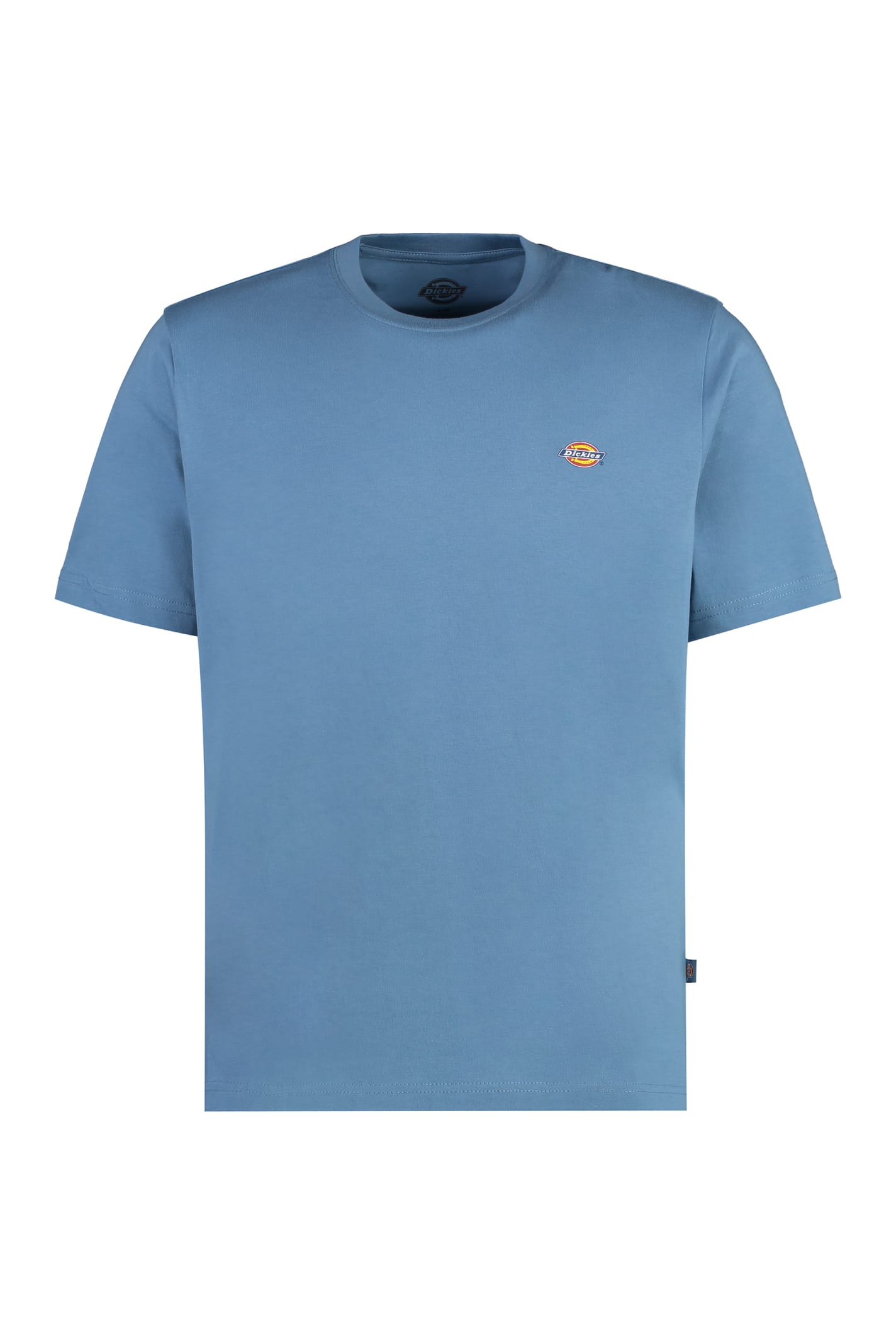 Shop Dickies Mapleton Logo Cotton T-shirt In Blue