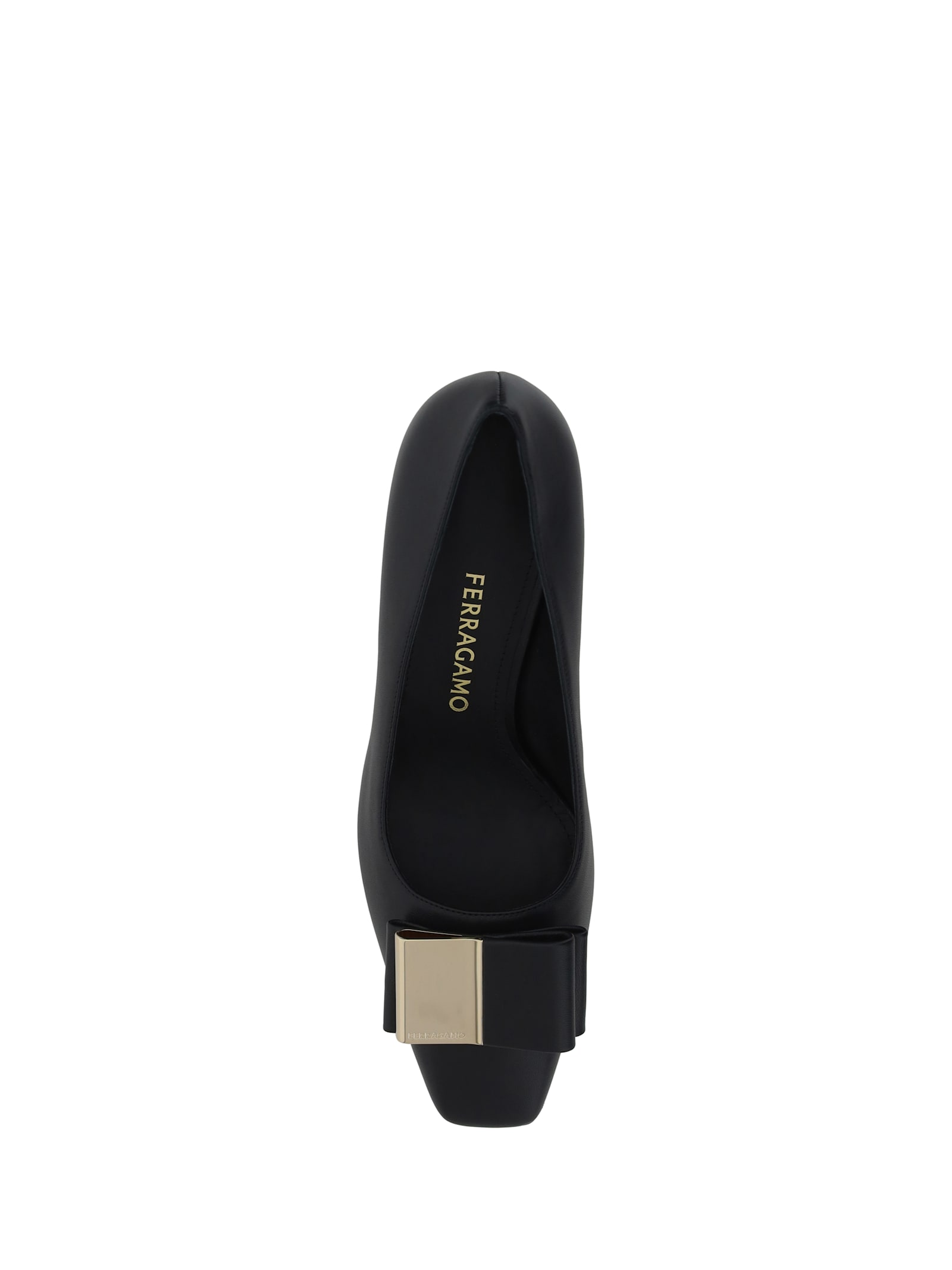 Shop Ferragamo Pumps In Black