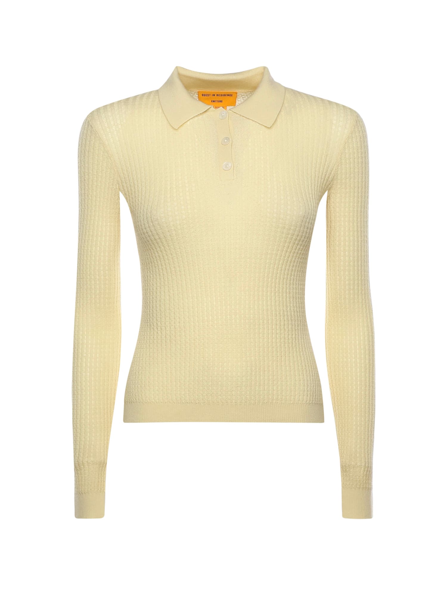 Guest In Residence Shrunken Cashmere Polo In Gray