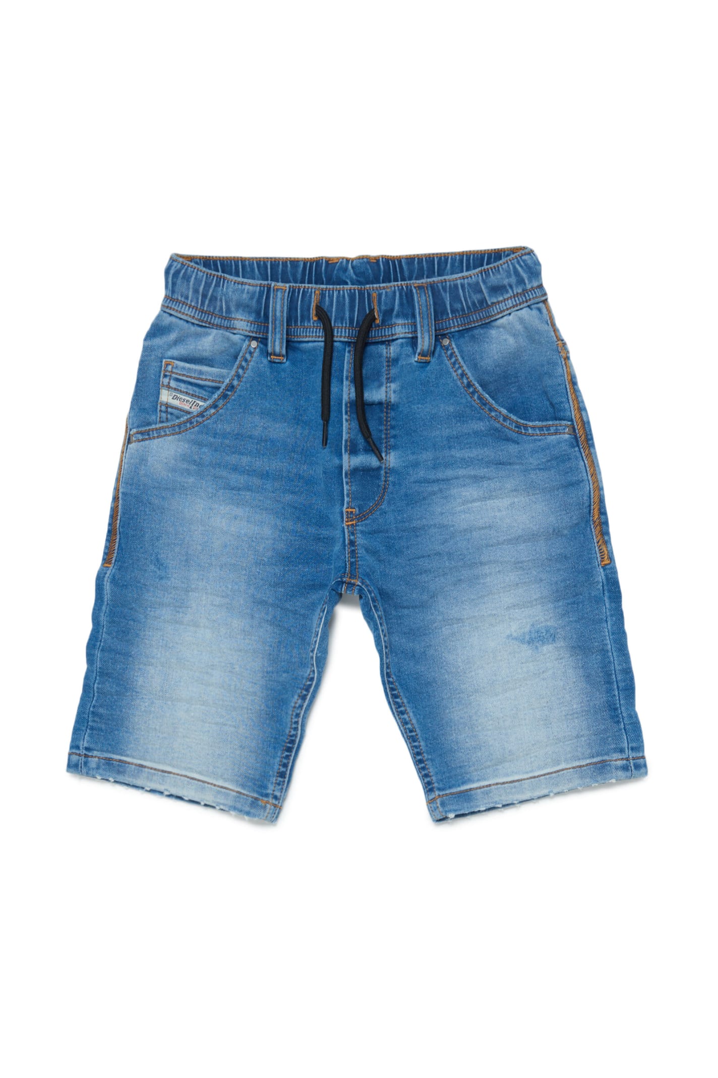 toernooi ledematen een keer Diesel Kids' Joggjeans® Shaded Shorts In Blue | ModeSens