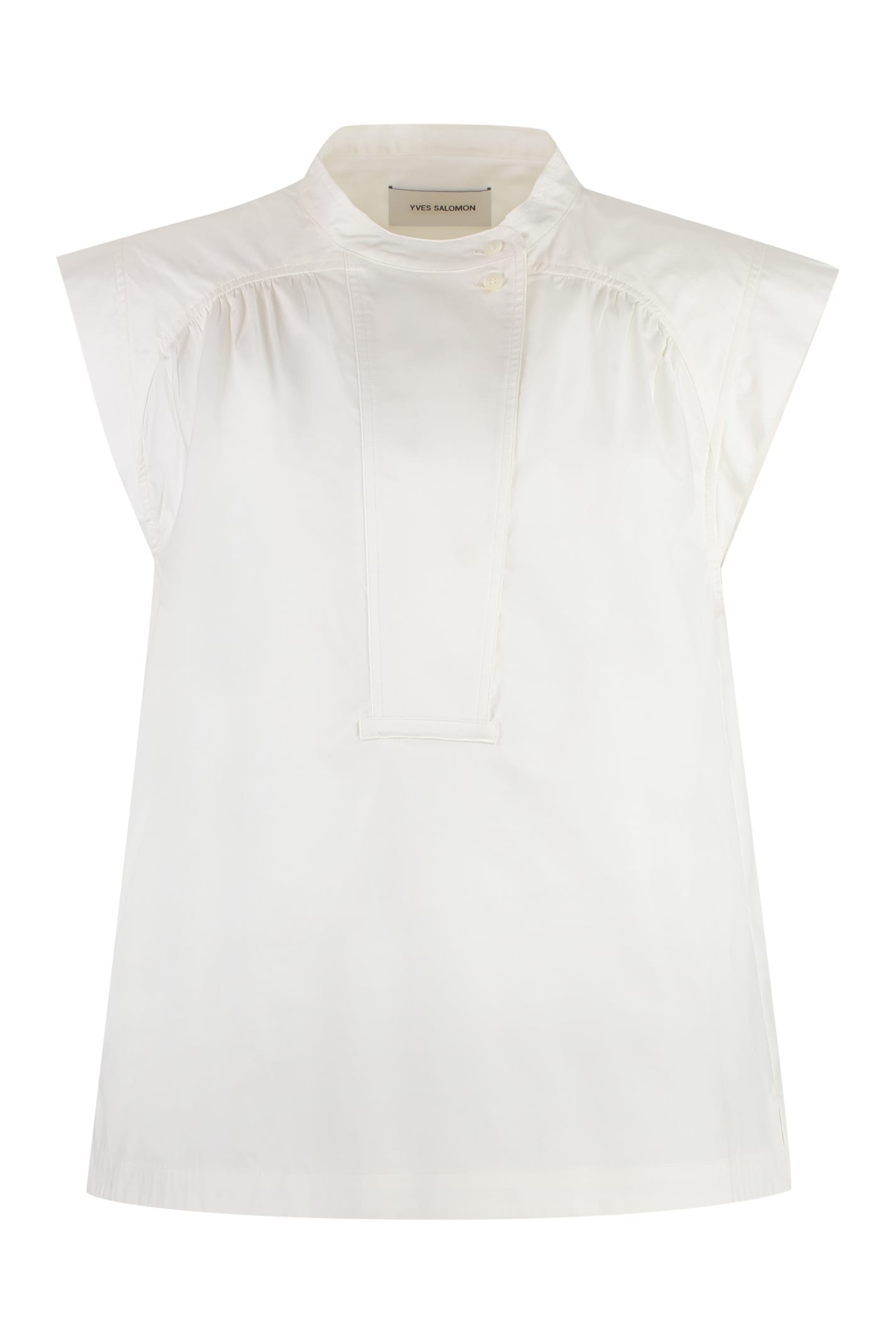 Cotton Poplin Top