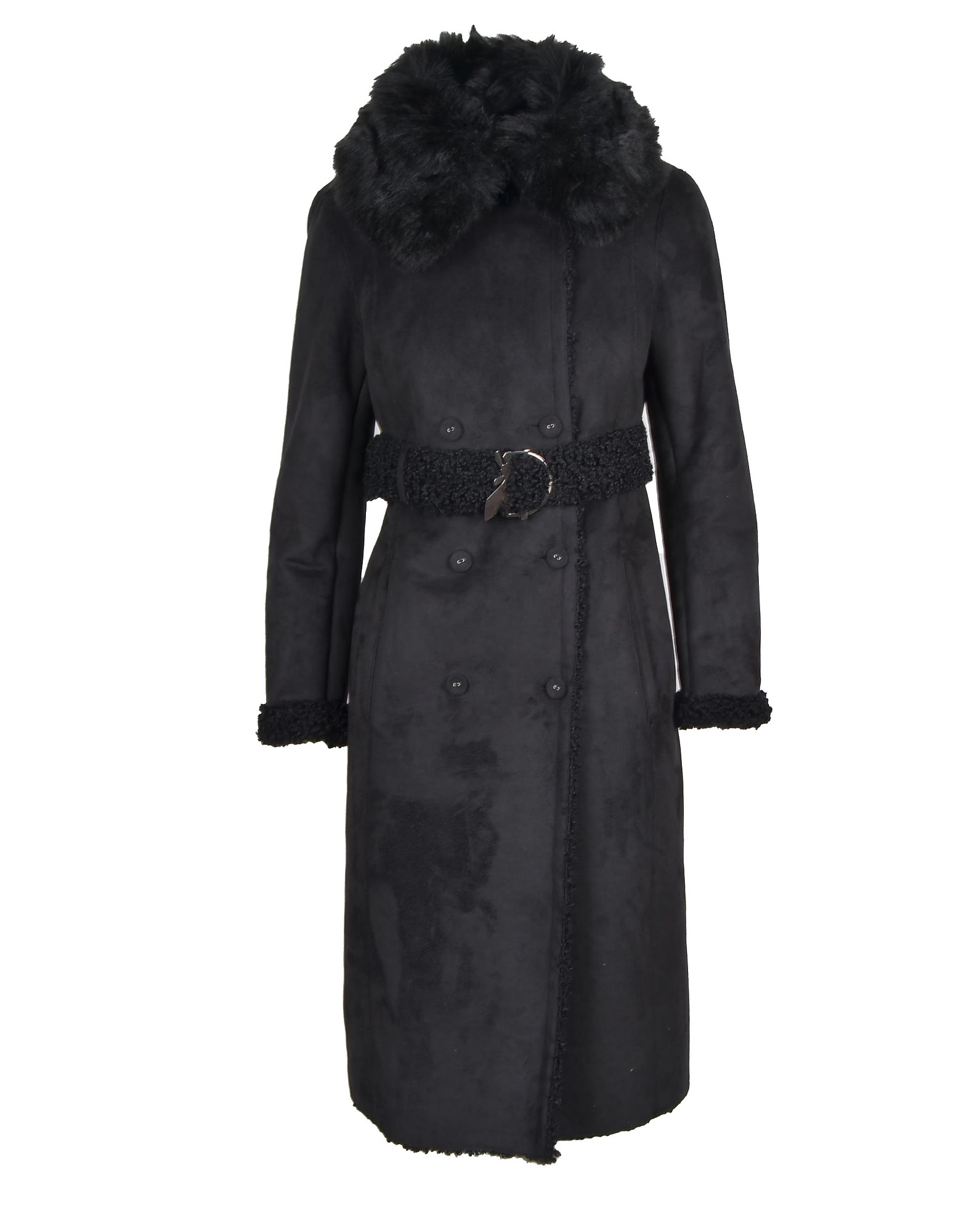 Patrizia Pepe Womens Black Coat