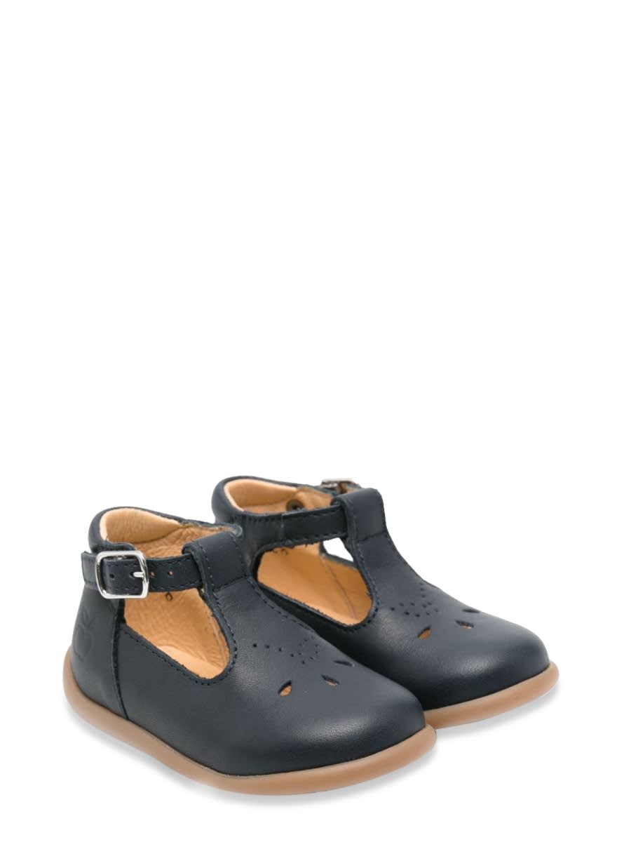 Pom D'api Stand-up Salome Shoes In Blue