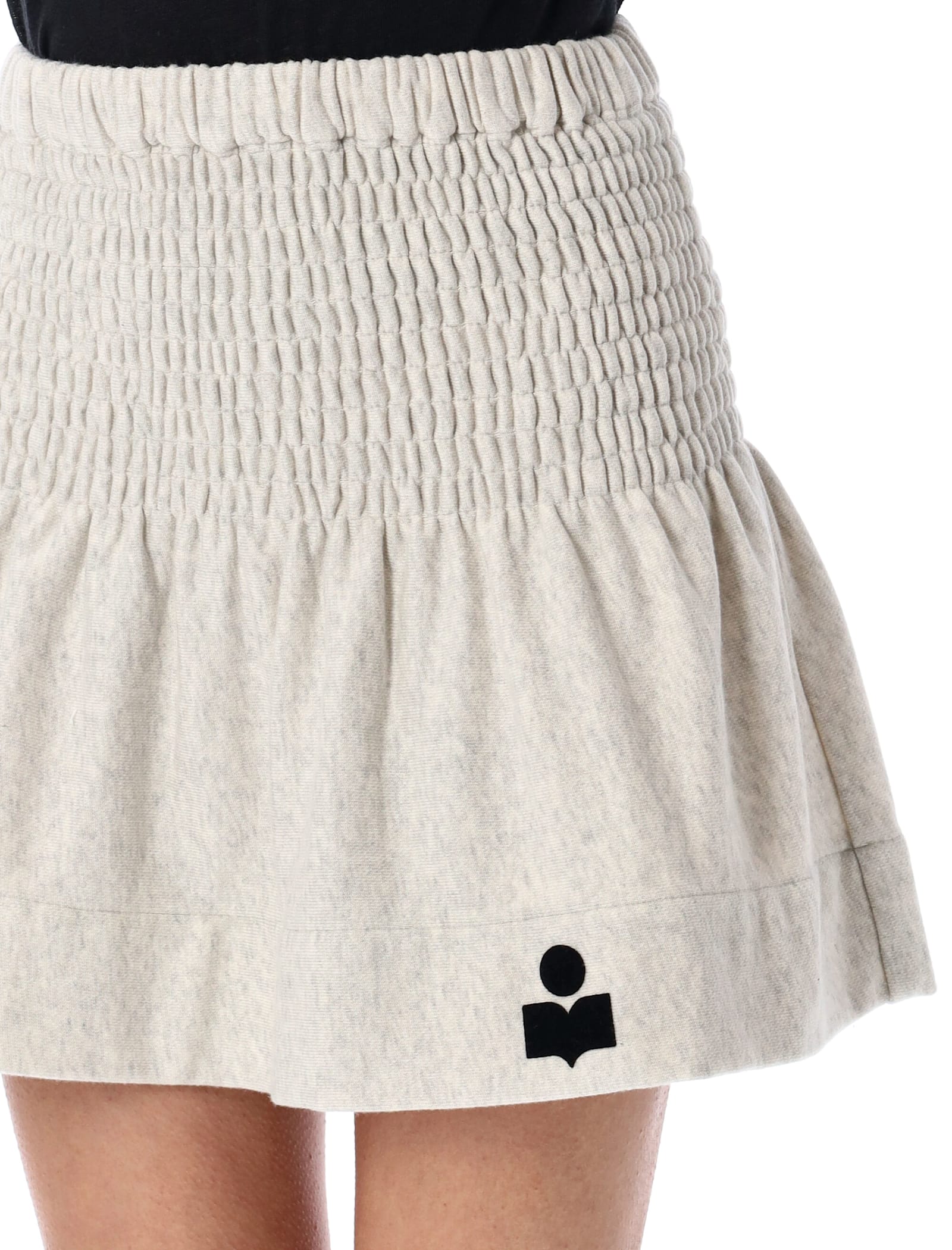 Isabel Marant Étoile Isabel Marant Etoile Pacifica Mini Skirt In Ecru