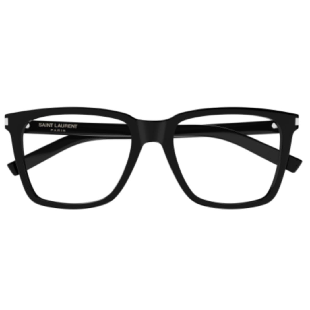 Shop Saint Laurent Sl 717lim-001 Black-black-transparent