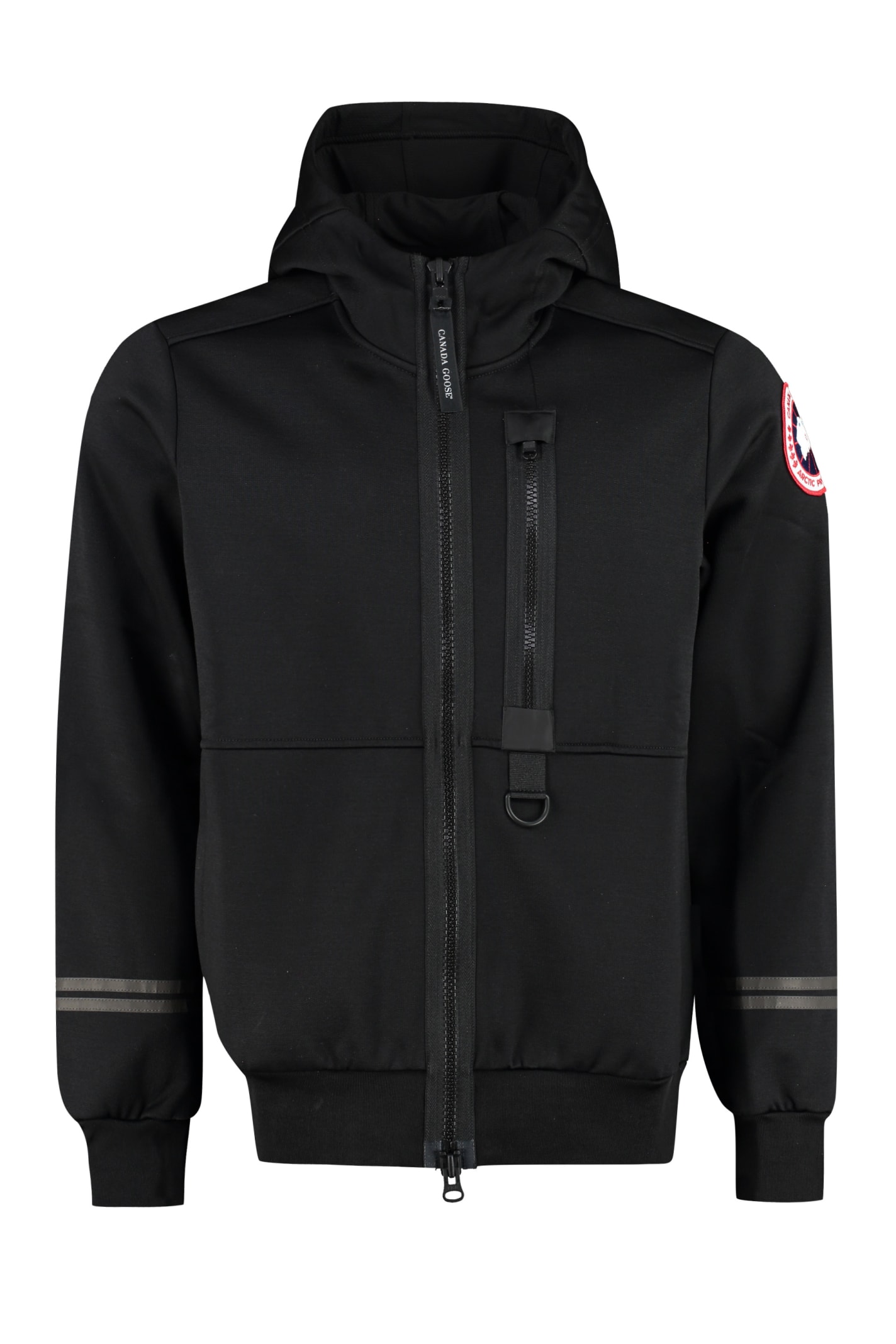 Canada Goose Full Zip Hoodie In Black | ModeSens 