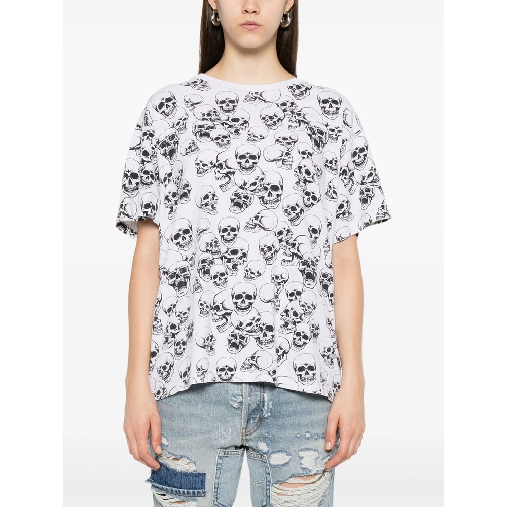 Gallery Dept. Skull-print T-shirt In White