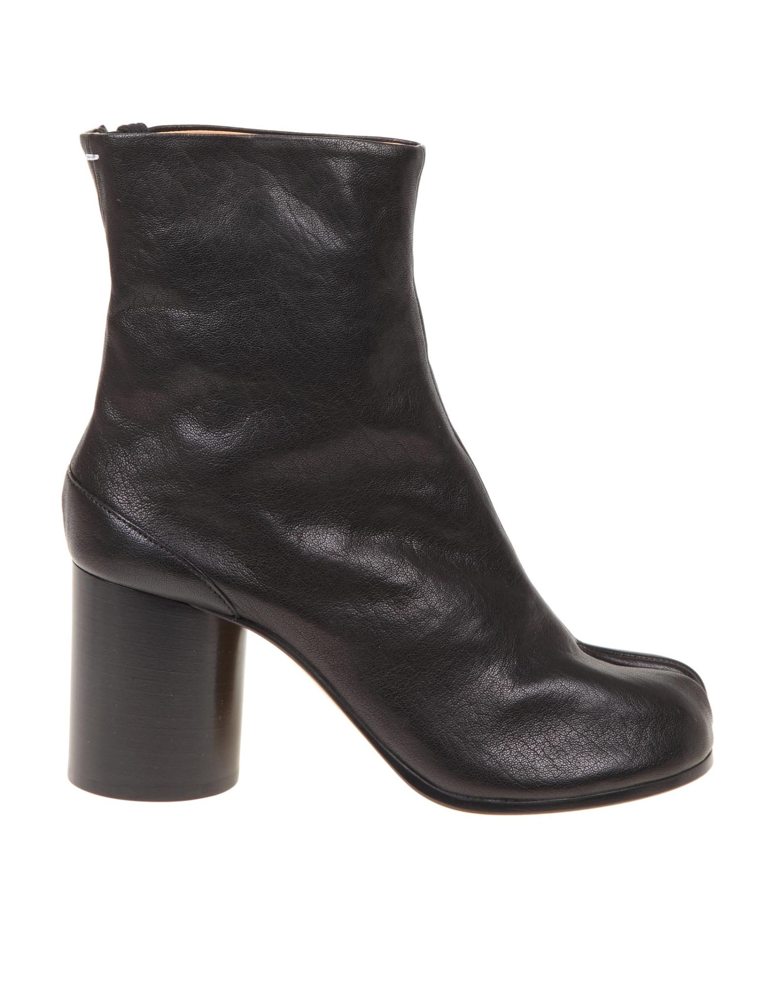 Buy Maison Margiela Tabi Boots In Soft Black Nappa online, shop Maison Margiela shoes with free shipping