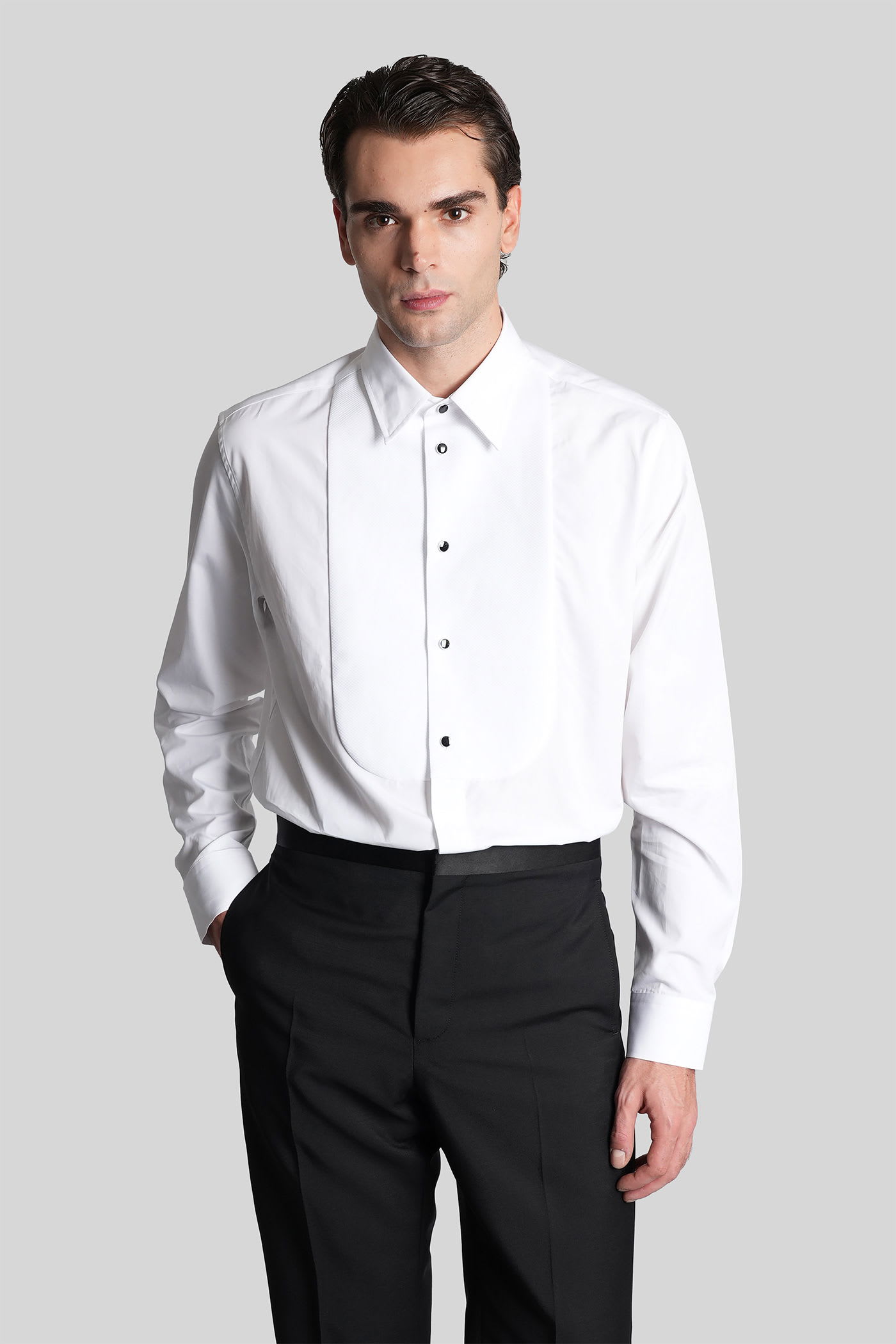 Givenchy Shirt In White Cotton In White